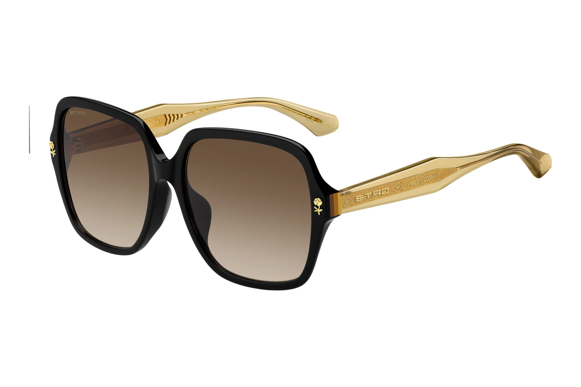 Etro   ETRO 0064/F/S 71C/86 BLACK BROWN GREEN ANTIREFLEXBLACK YELLOW