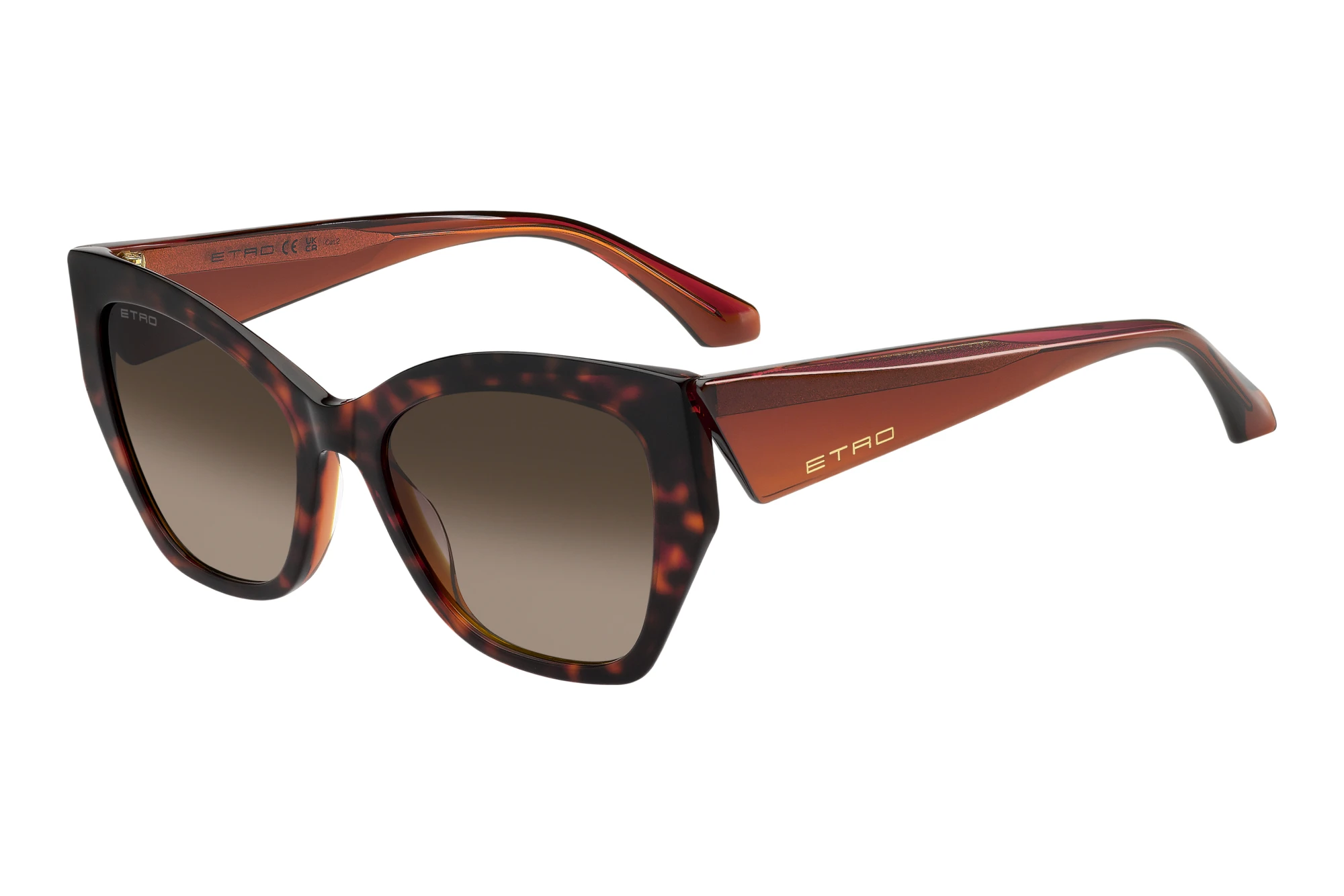 Etro   ETRO 0143/S L9G/HA BROWN SHADEDHAVANA ORANGE