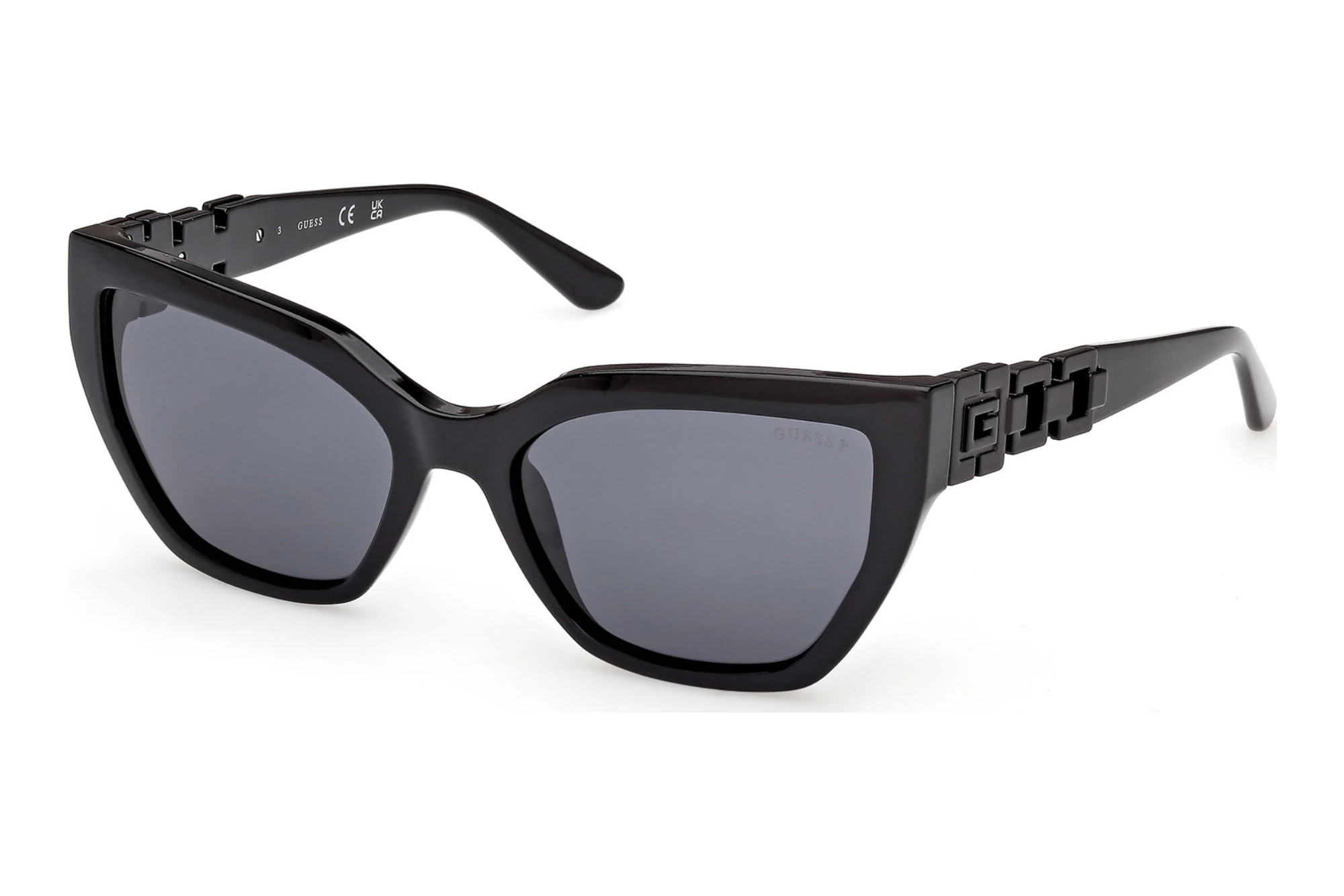 Guess   GU00264 01D grau polarisierendGlänzend Schwarz