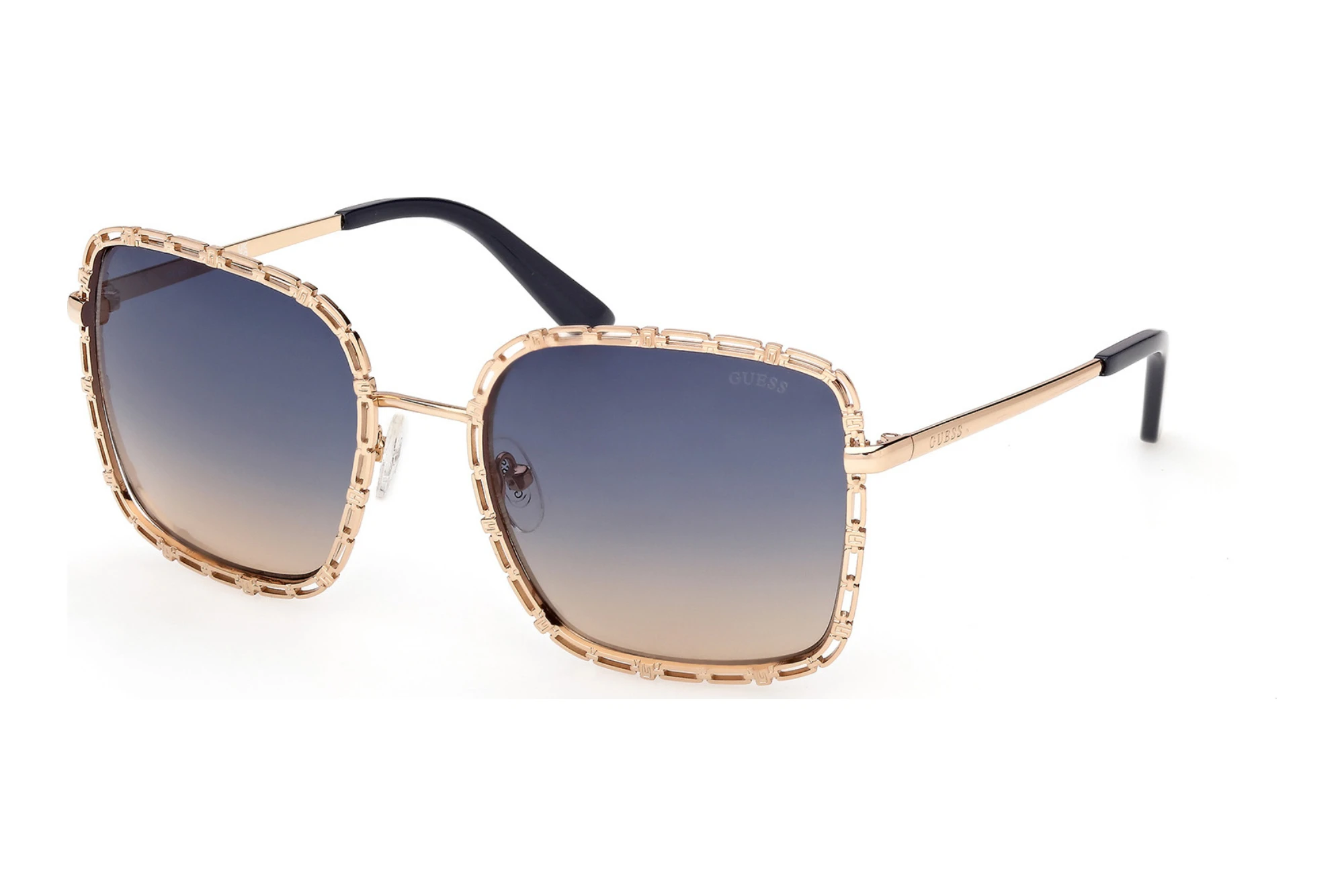 Guess   GU00296 32W blau verlaufendGlänzend Tiefgold