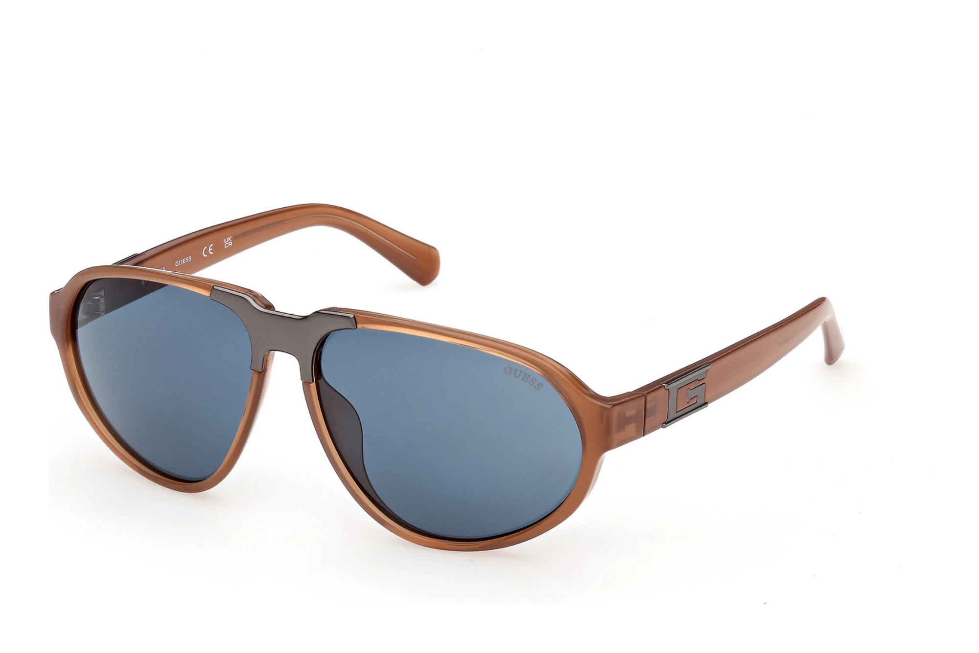 Guess   GU00303 42V blauGlänzend Dunkel Orange