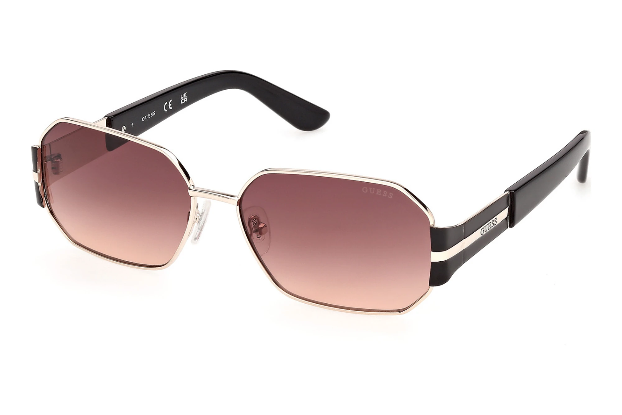 Guess   GU00356 32T bordeaux verlaufendGlänzend Blassgold