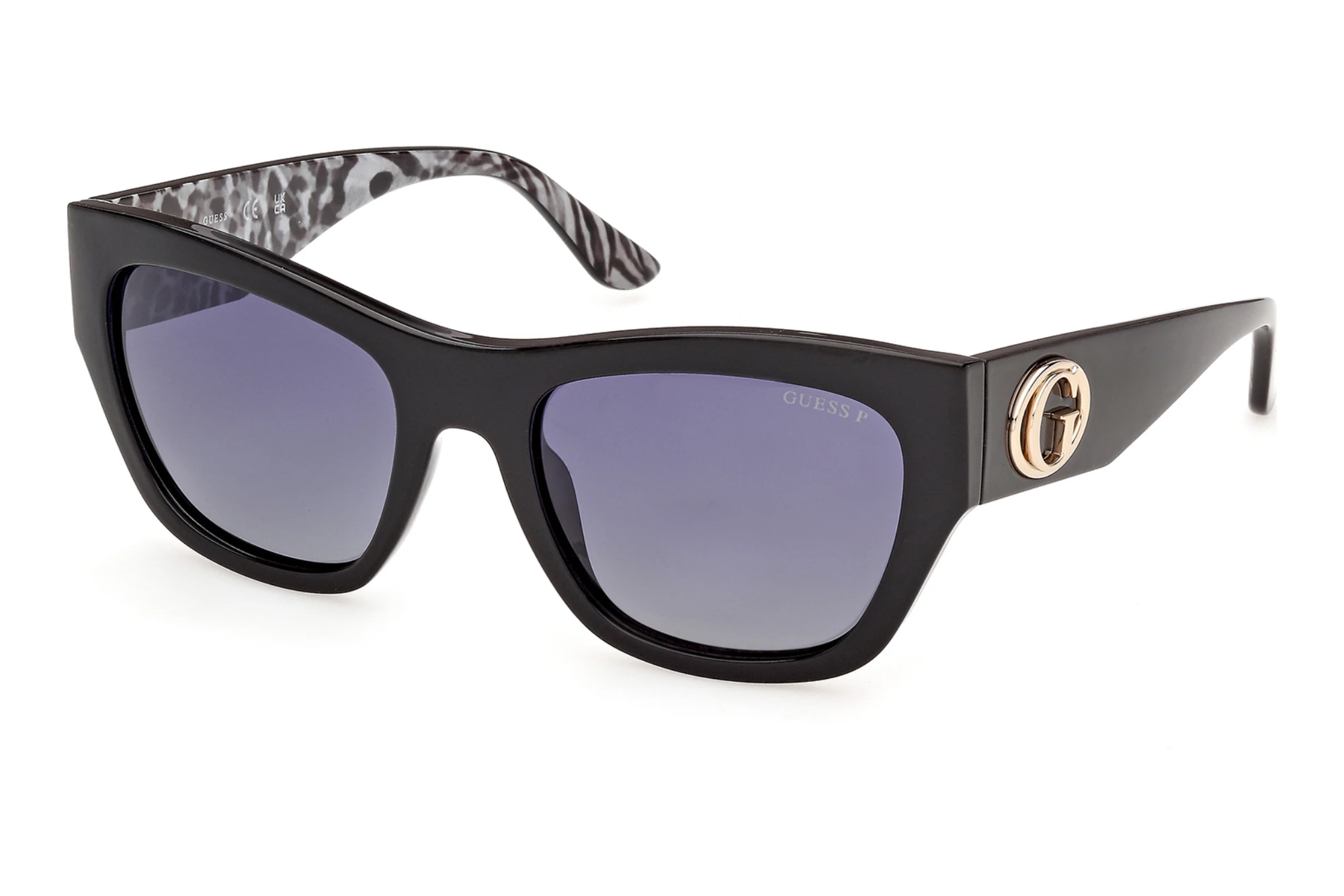 Guess   GU00363 01D grau polarisierendGlänzend Schwarz