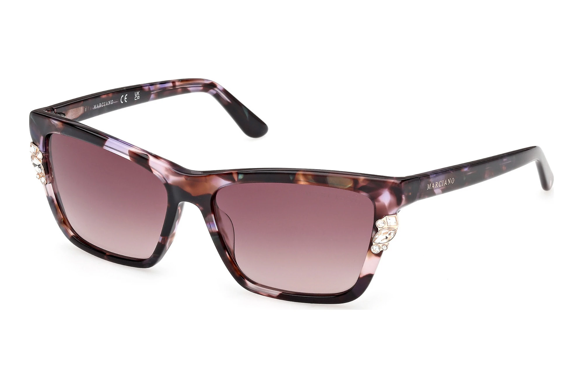 Guess by Marciano   GM00030 83T bordeaux verlaufendViolett/Havanna