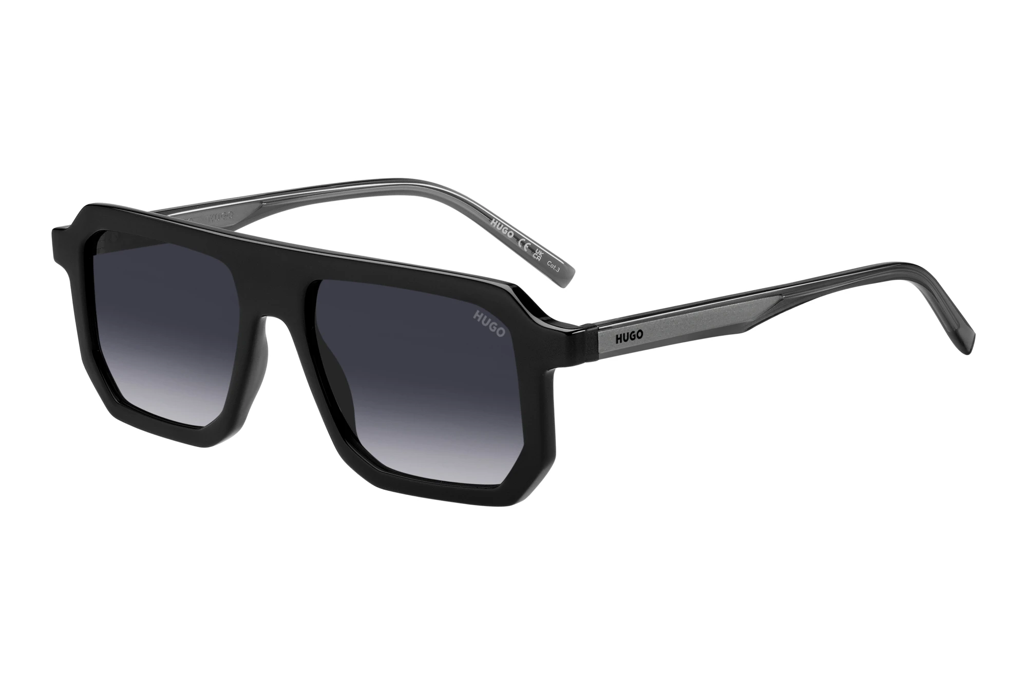 Hugo   HG 1312/S 807/9O DARK GREY SHADEDBLACK