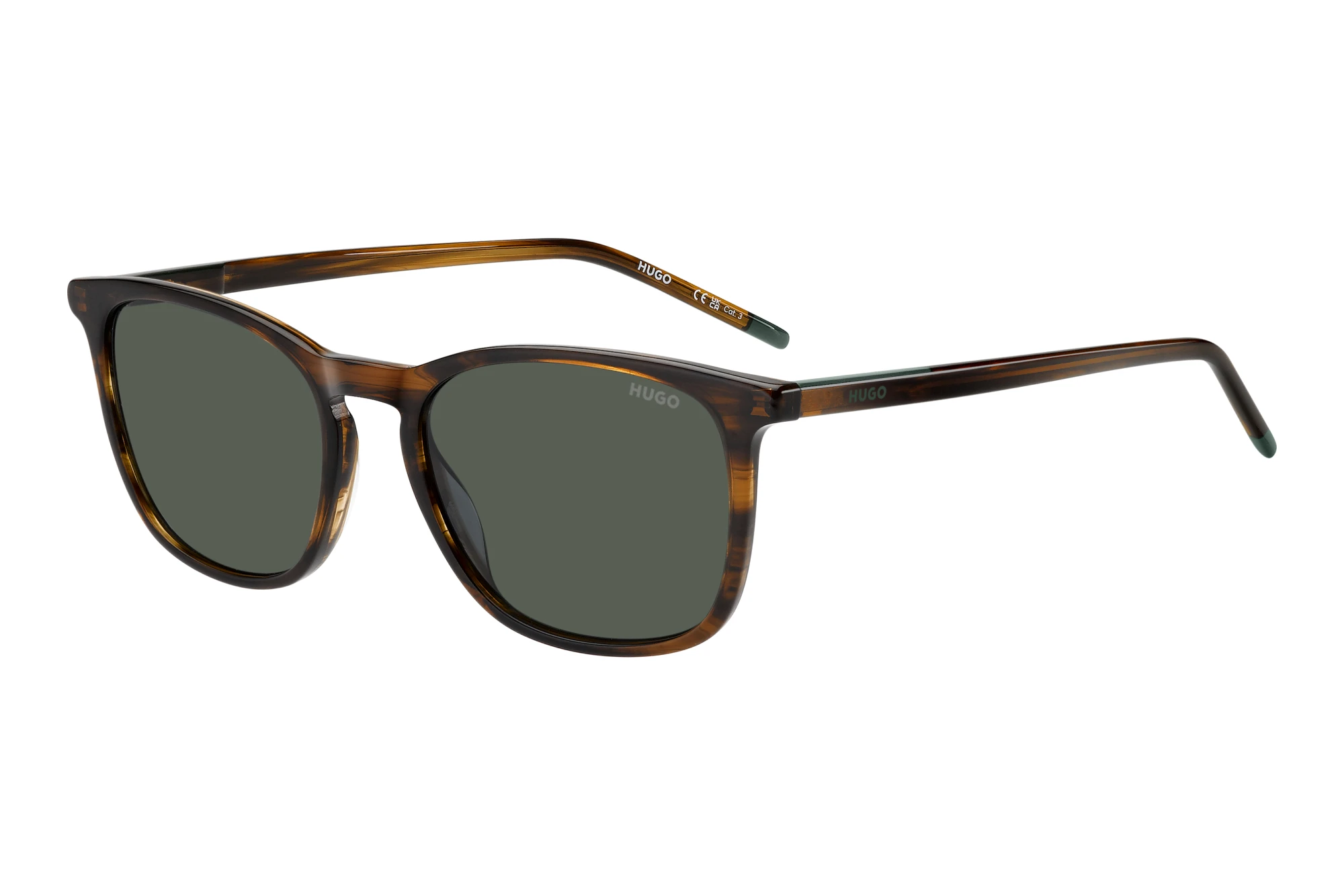 Hugo   HG 1399/S EX4/QT GREENBROWN HORN