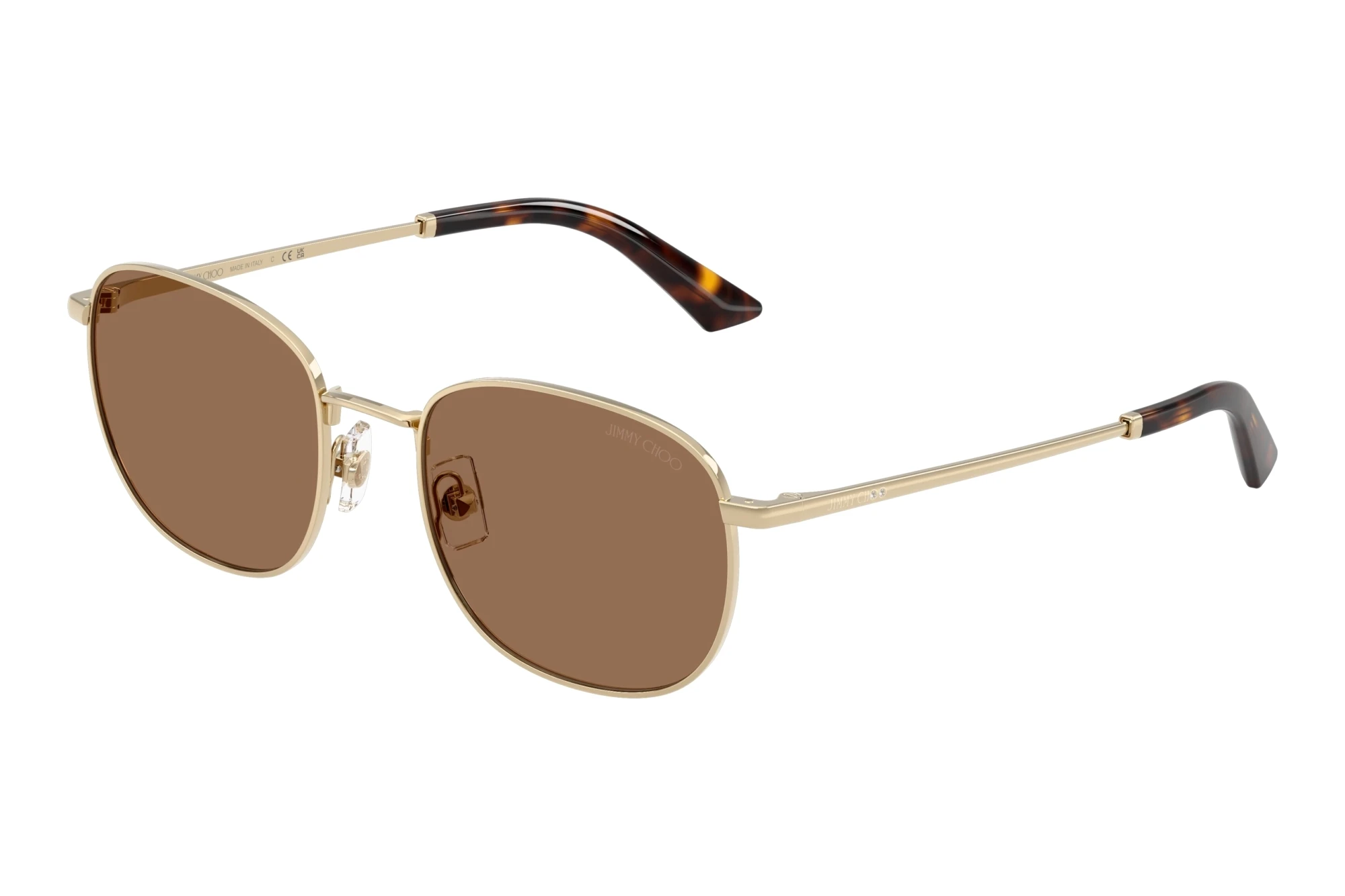 Jimmy Choo   JC4025B 300673 Dark BrownPale Gold