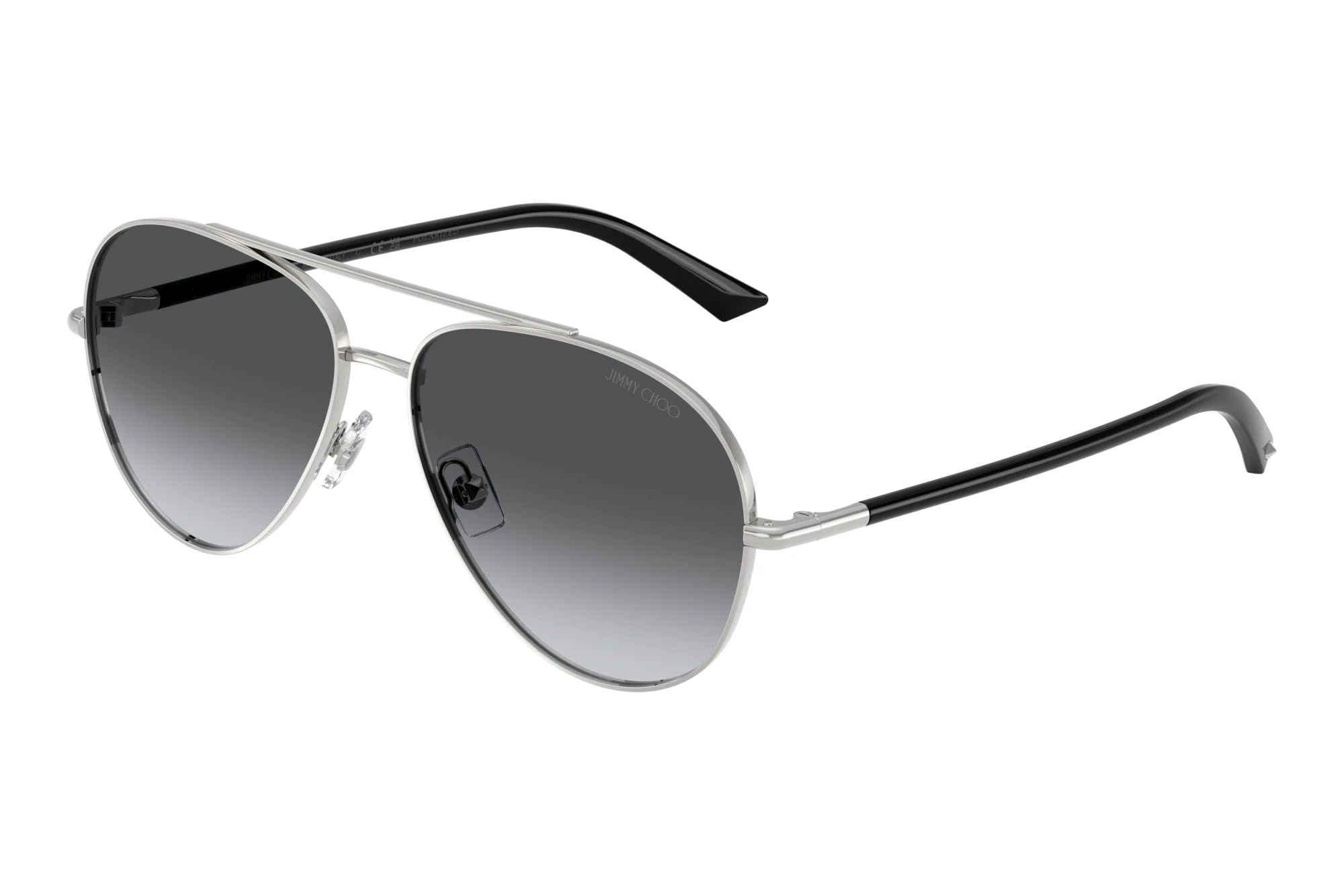 Jimmy Choo   JC4026 3002T3 Polarized Gradient GreySilver