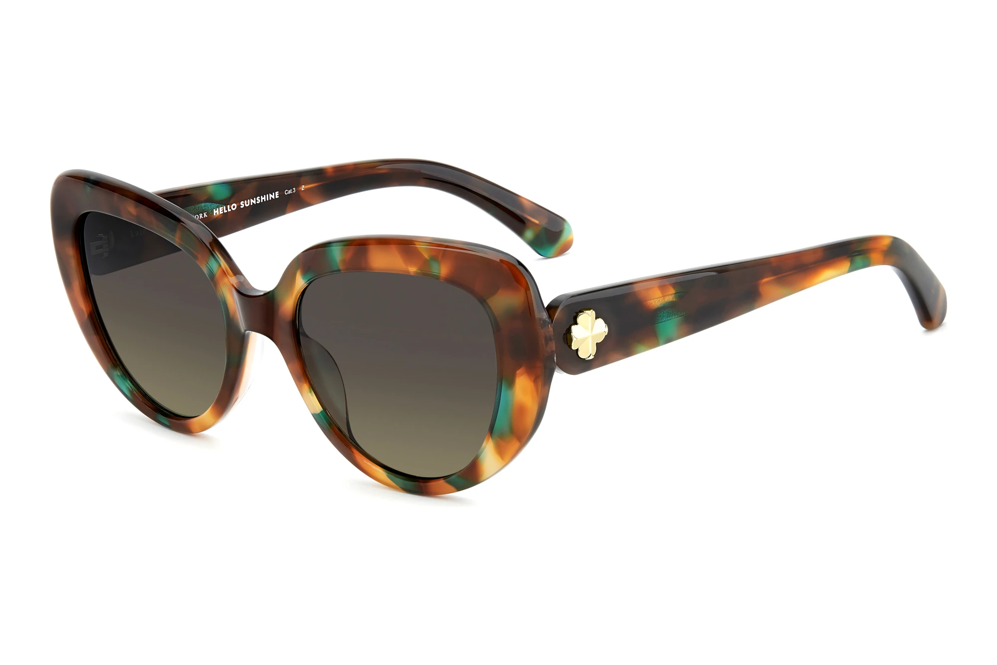 Kate Spade   KS RANA 2/S P6J/LB GREEN SHADED POLARIZEDGREEN TURQUOISE HAVANA