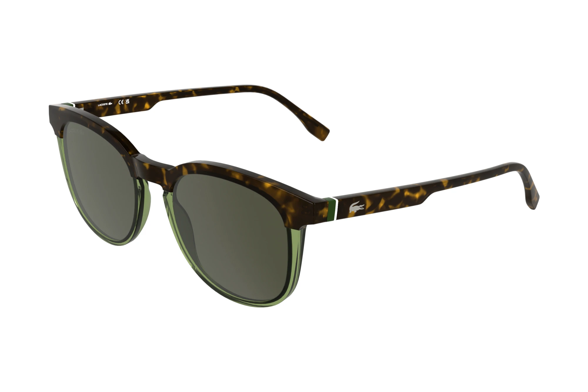 Lacoste   L6073S 223 _L6073SHAVANA/TRANSPARENT LIGHT GREEN