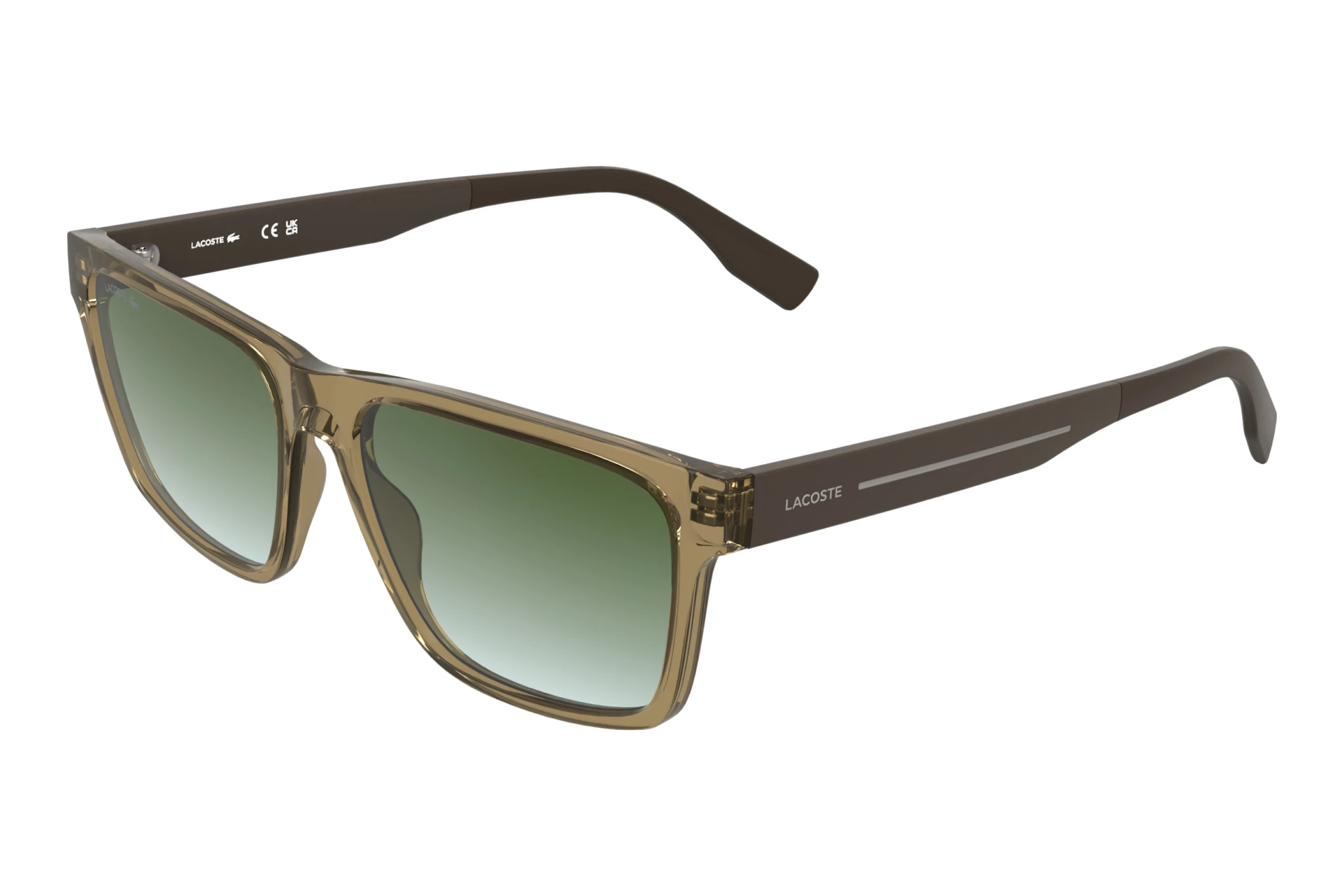 Lacoste   L6100S 264 _L6100STRANSPARENT BEIGE