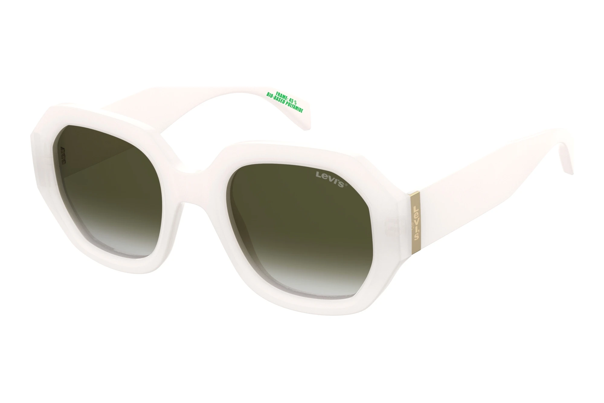 Levi's   LV 1066/S VK6/9K GREEN SHADEDWHITE