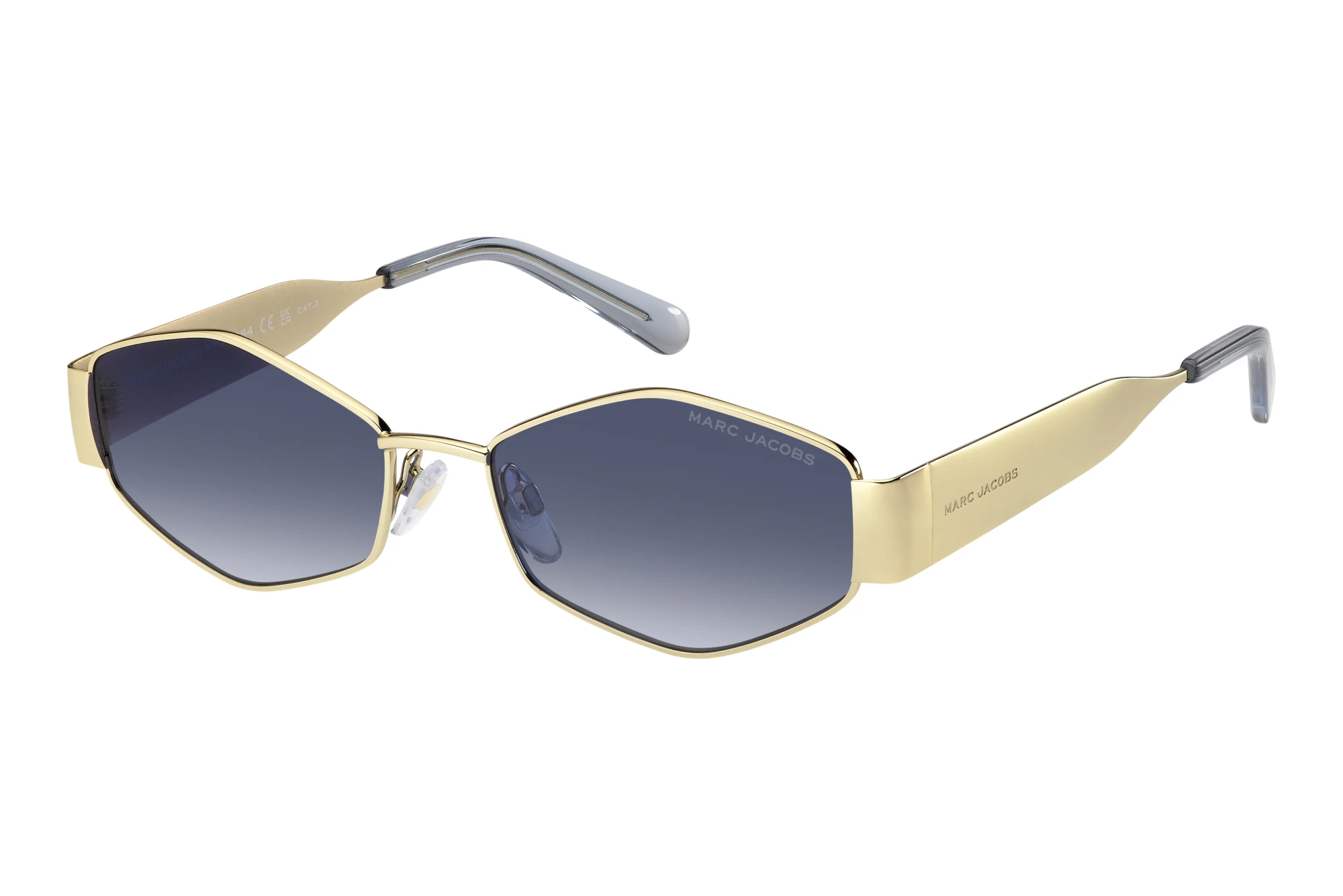 Marc Jacobs   MARC 496/SHINY LKS/08 DK BLUE SHADEDGOLD BLUE