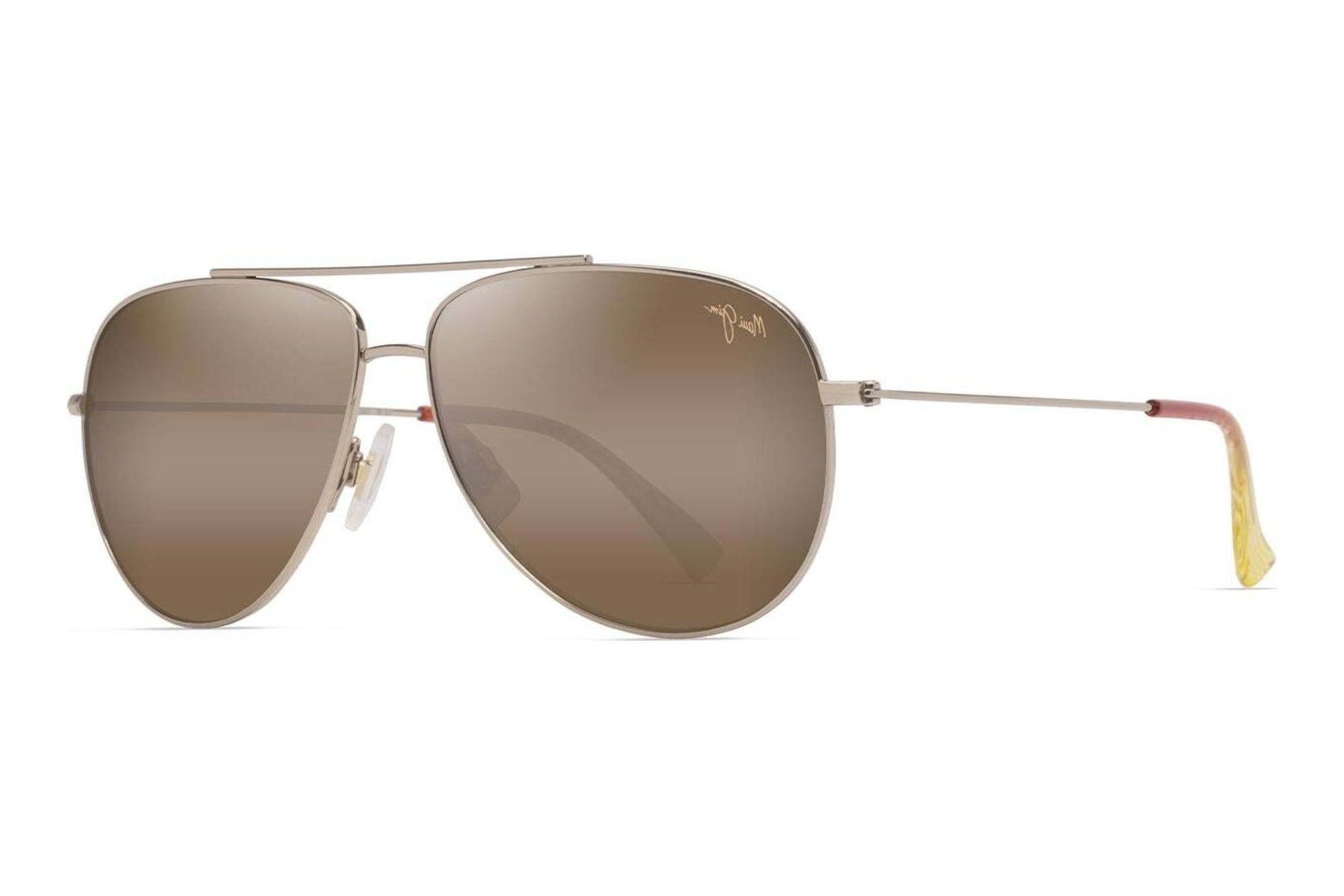 Maui Jim   Hauoli H665-16B HCL® BronzeShiny Lt Gold w/Orange&Yellow