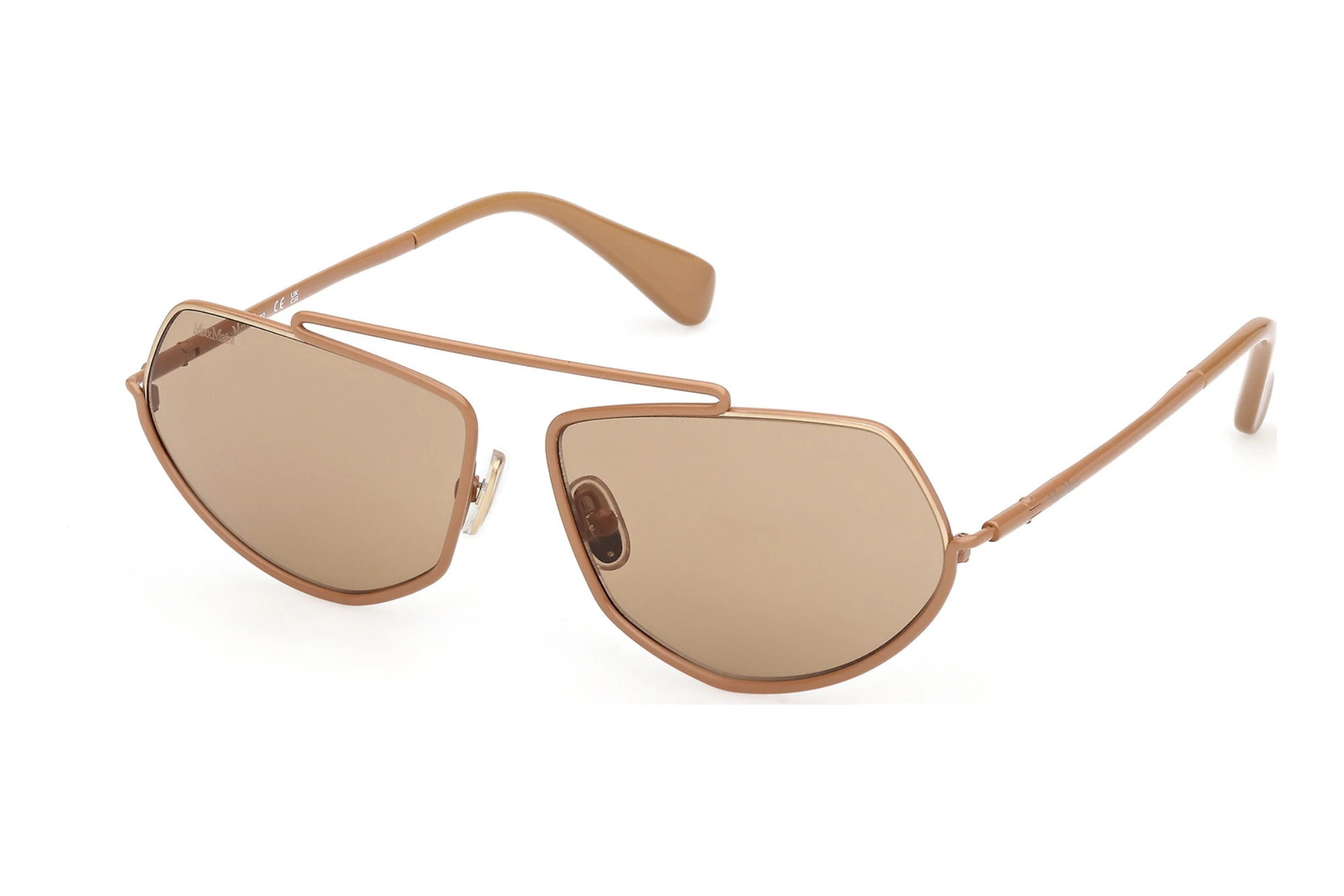 Max Mara   MM0165 45E braunGlänzend Hellbraun