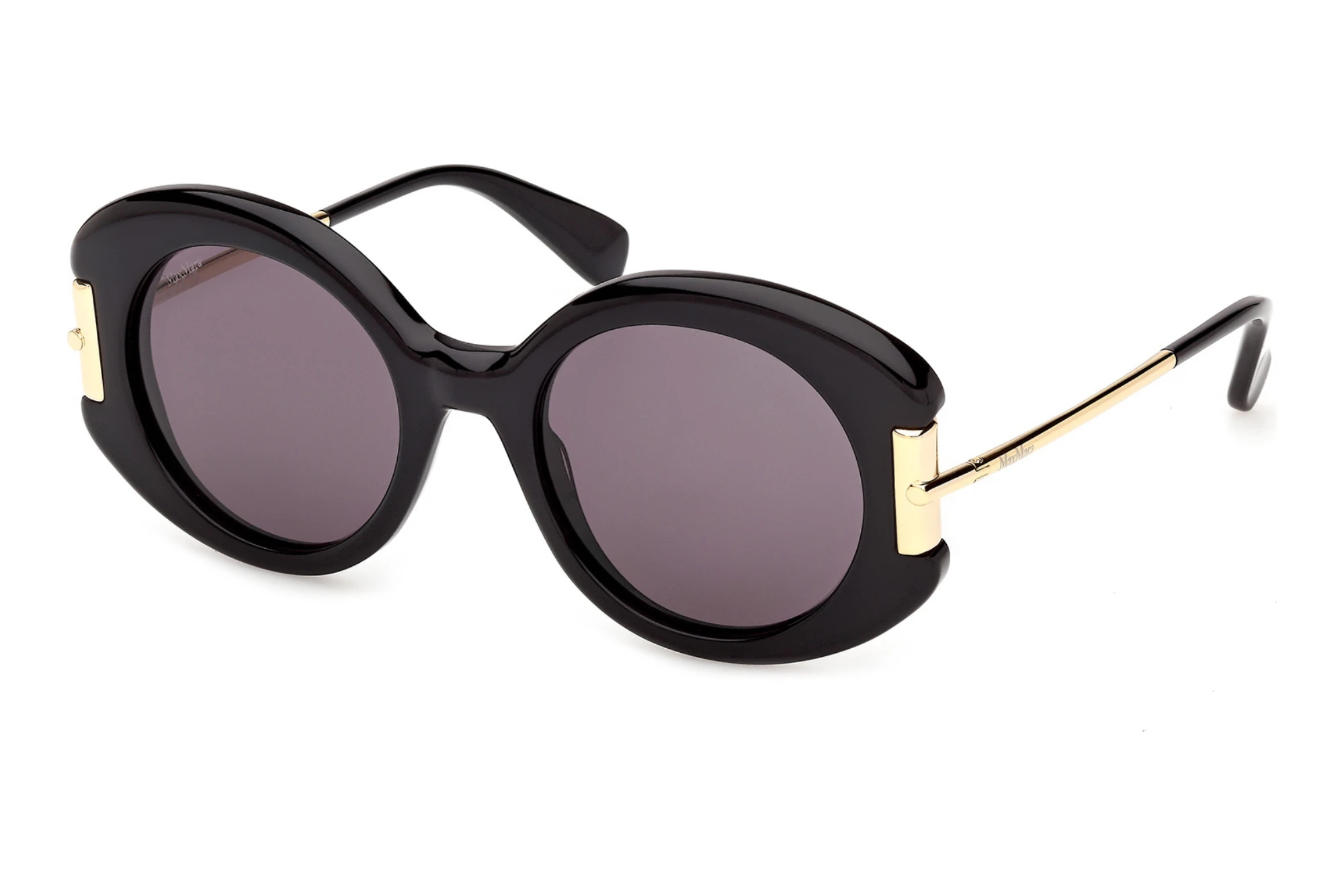 Max Mara   MM0188 01A grauGlänzend Schwarz