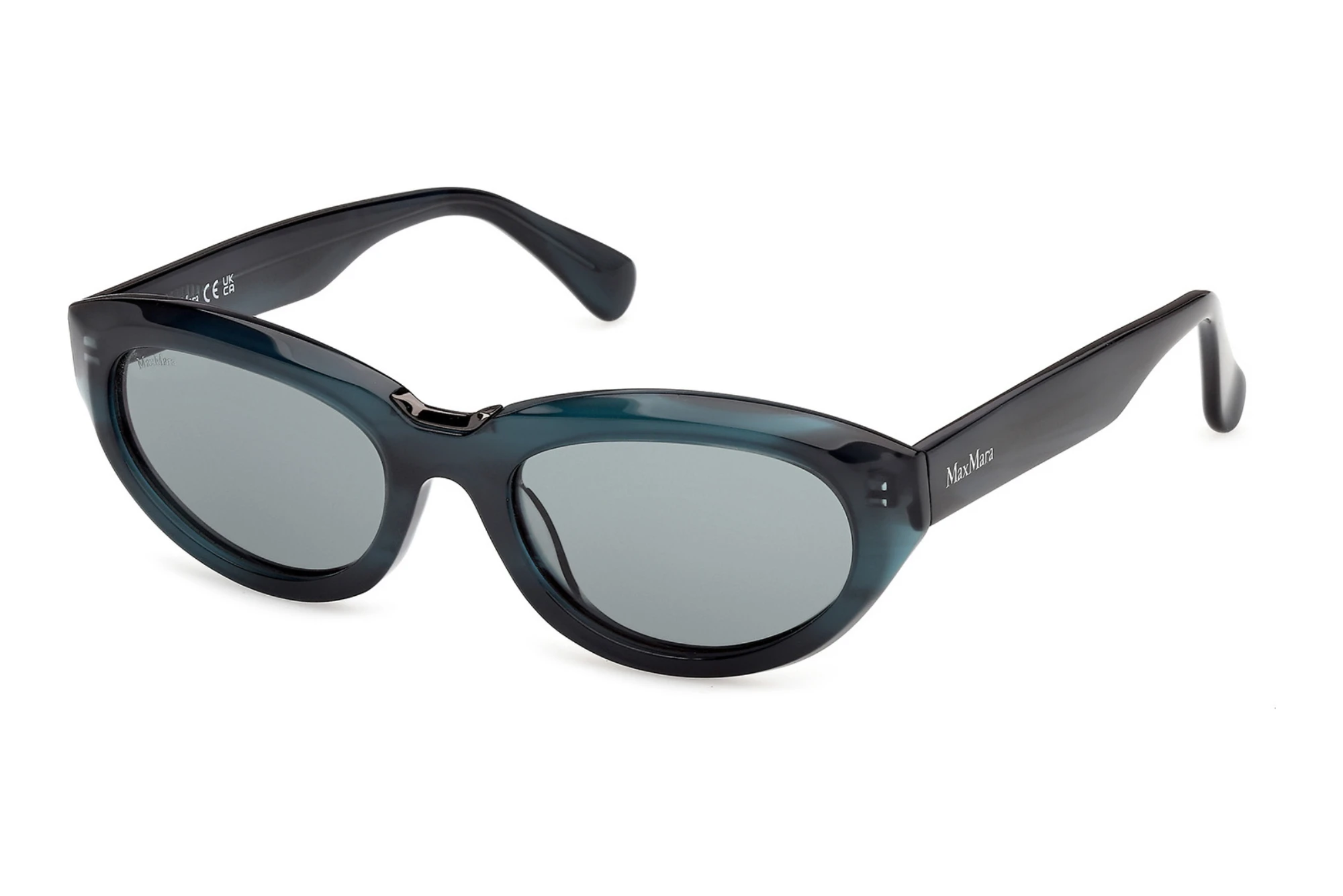 Max Mara   MM0203 64N grünBunt Horn