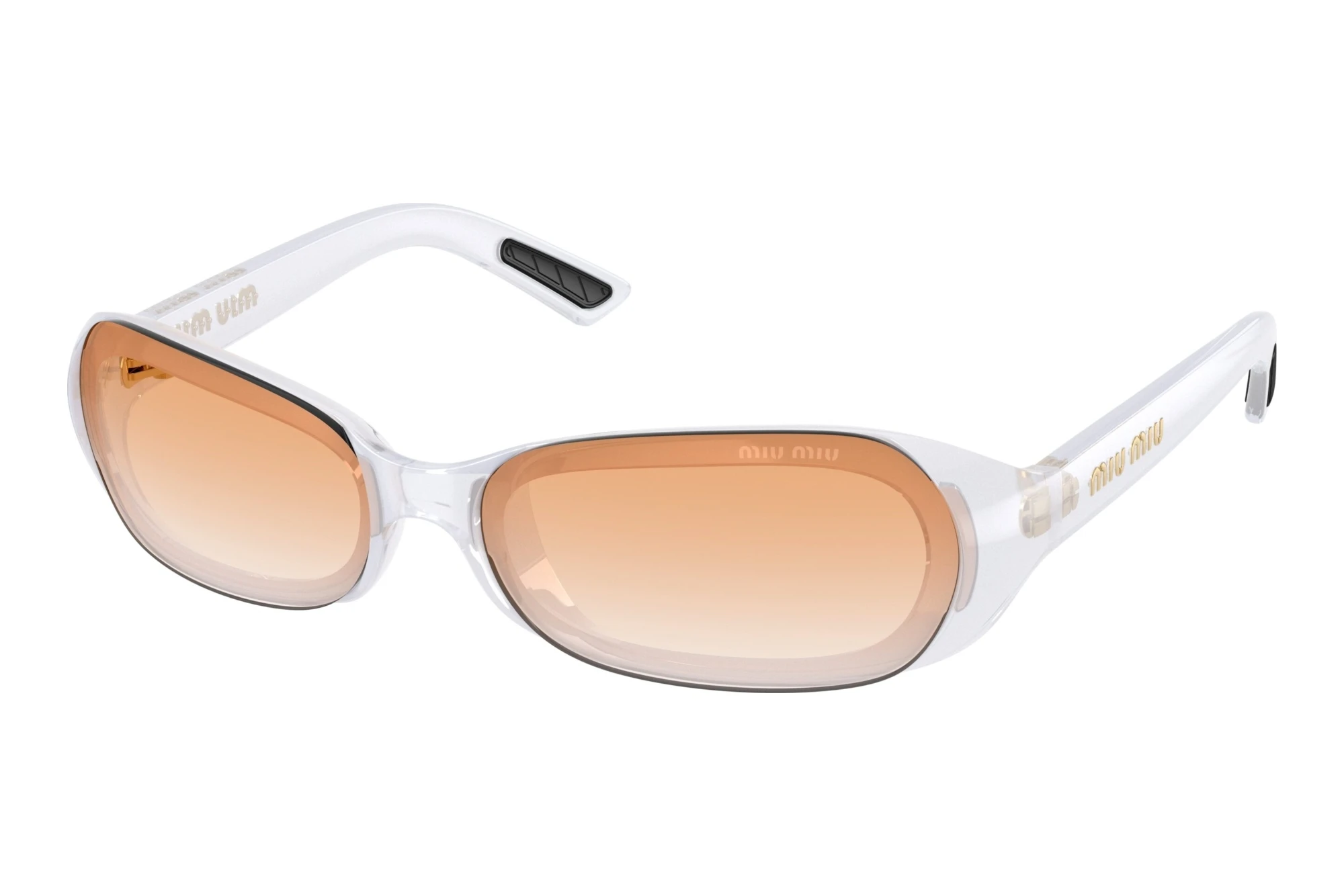 Miu Miu   MU C07SU 26S91E Gradient OrangeTransparent Blue