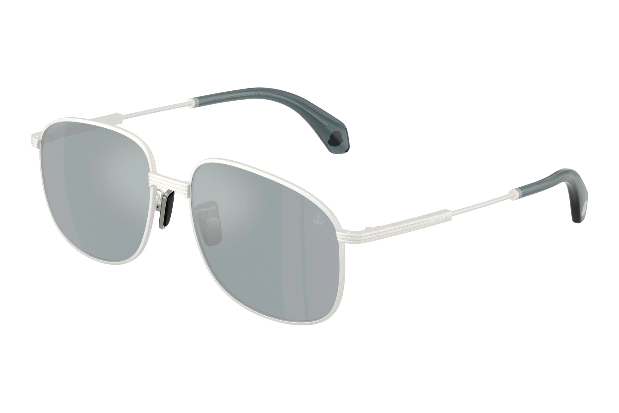 Moncler   ME4013 10046G Mirror BlueMatte Silver