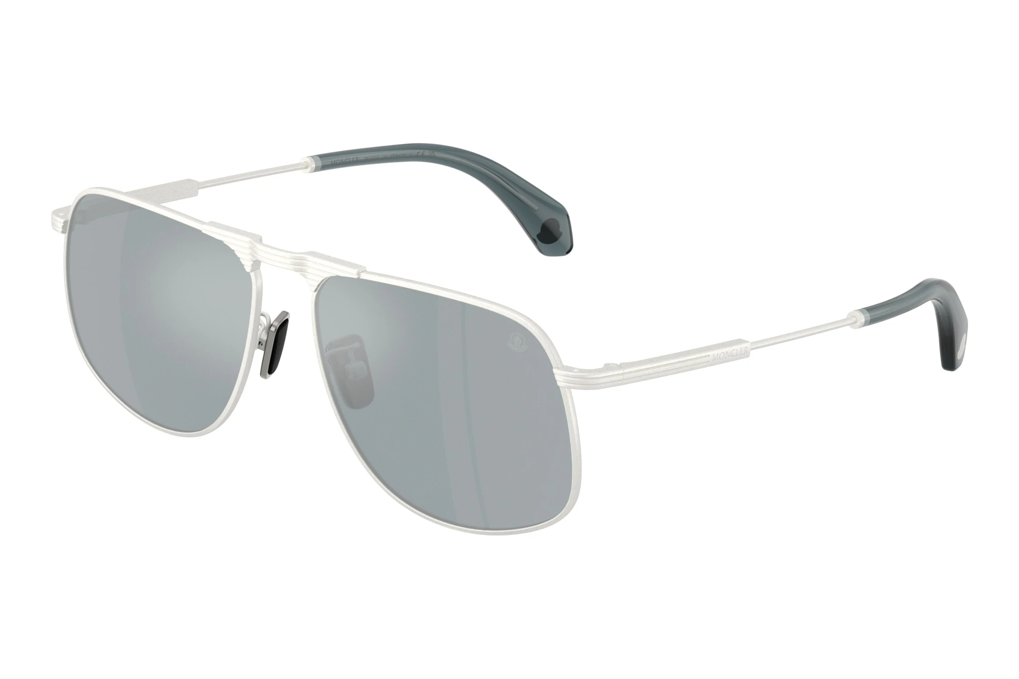 Moncler   ME4014 10046G Mirror BlueMatte Silver