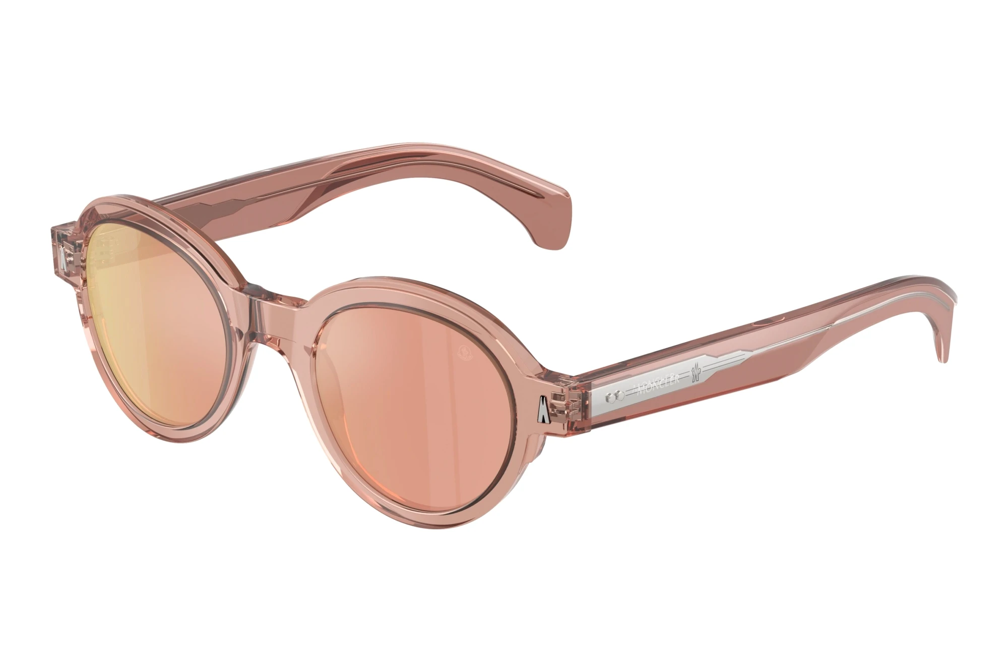 Moncler   ME6003 30087J Mirror Rose GoldTransparent Peach