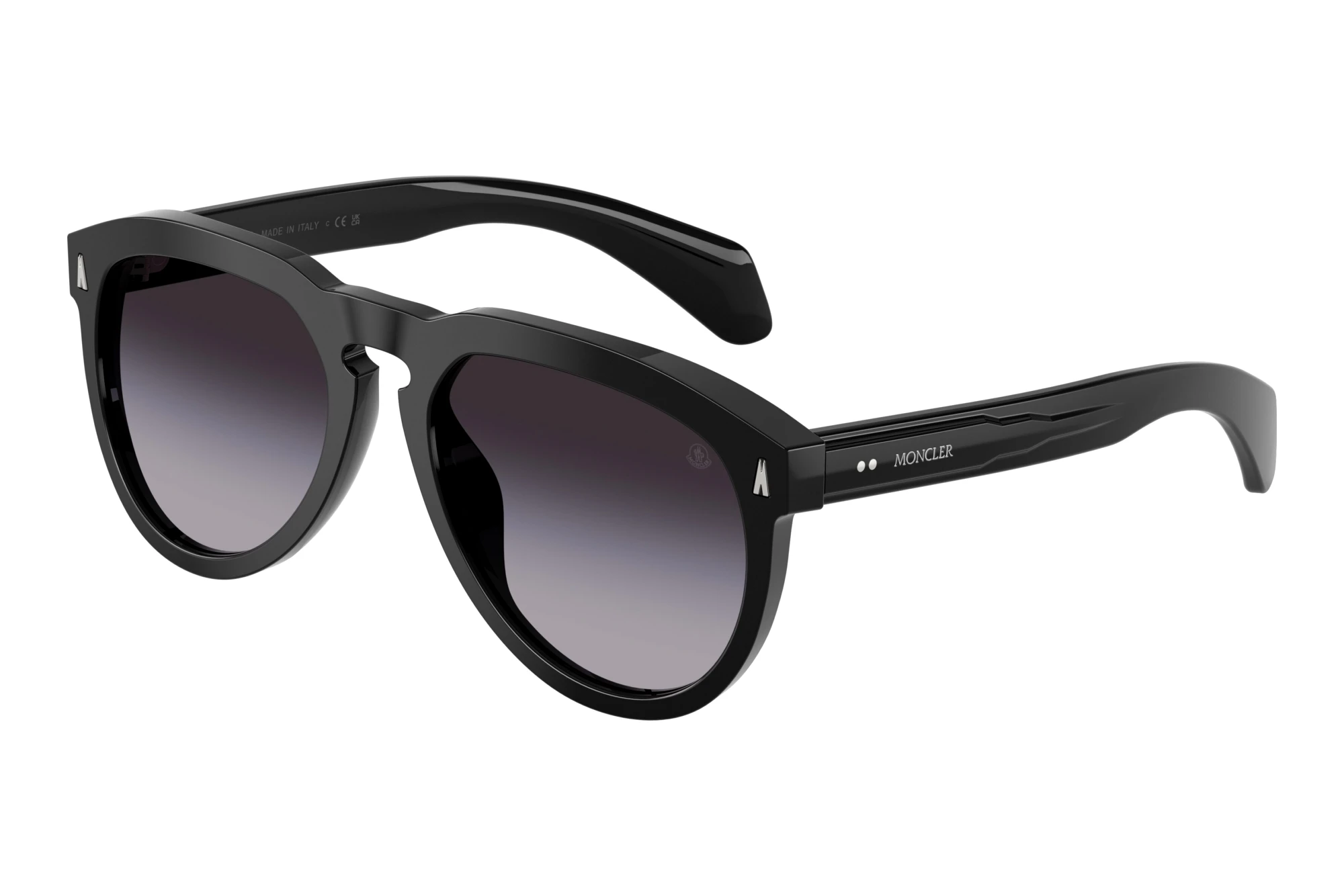 Moncler   ME6020U 30018G Light Grey GradientShiny Black