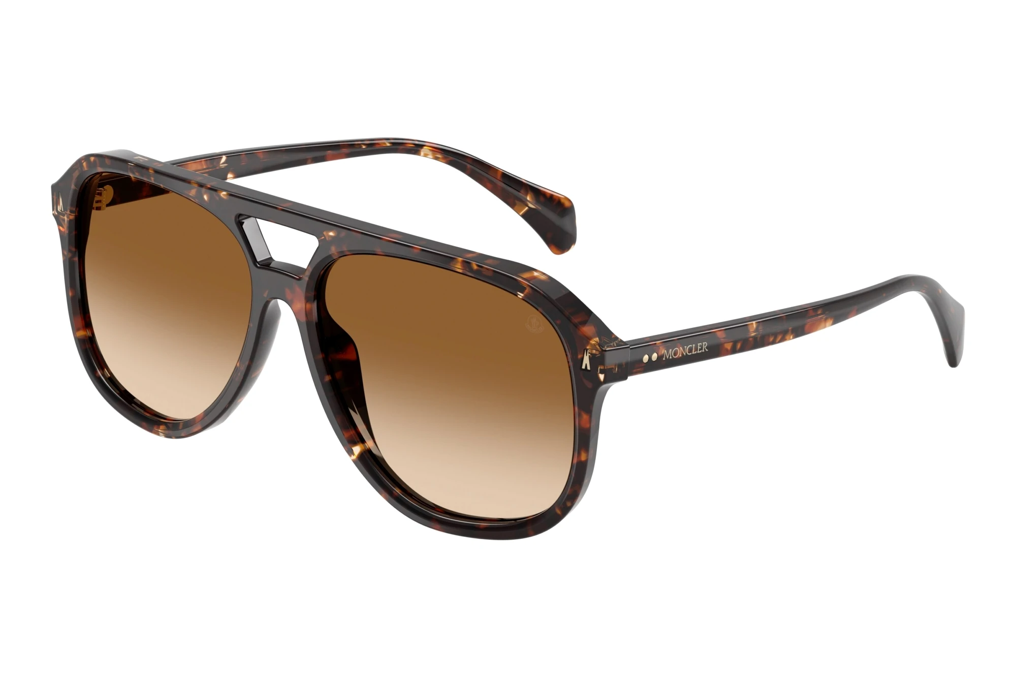 Moncler   ME6028 304889 Gradient BrownShiny Butter Havana