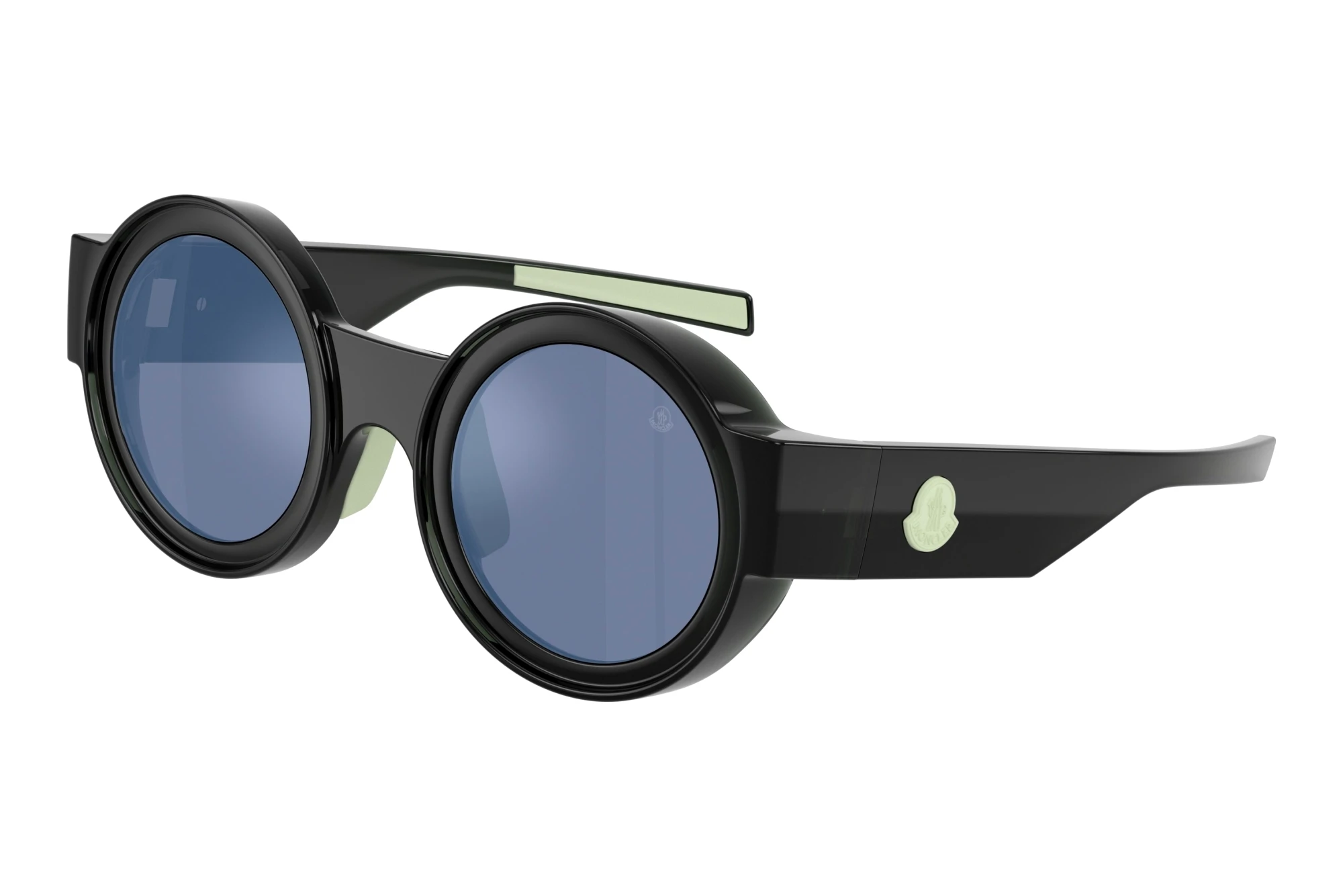 Moncler   ME8020U 50391U Mirror BlueShiny Transparent Dark Green