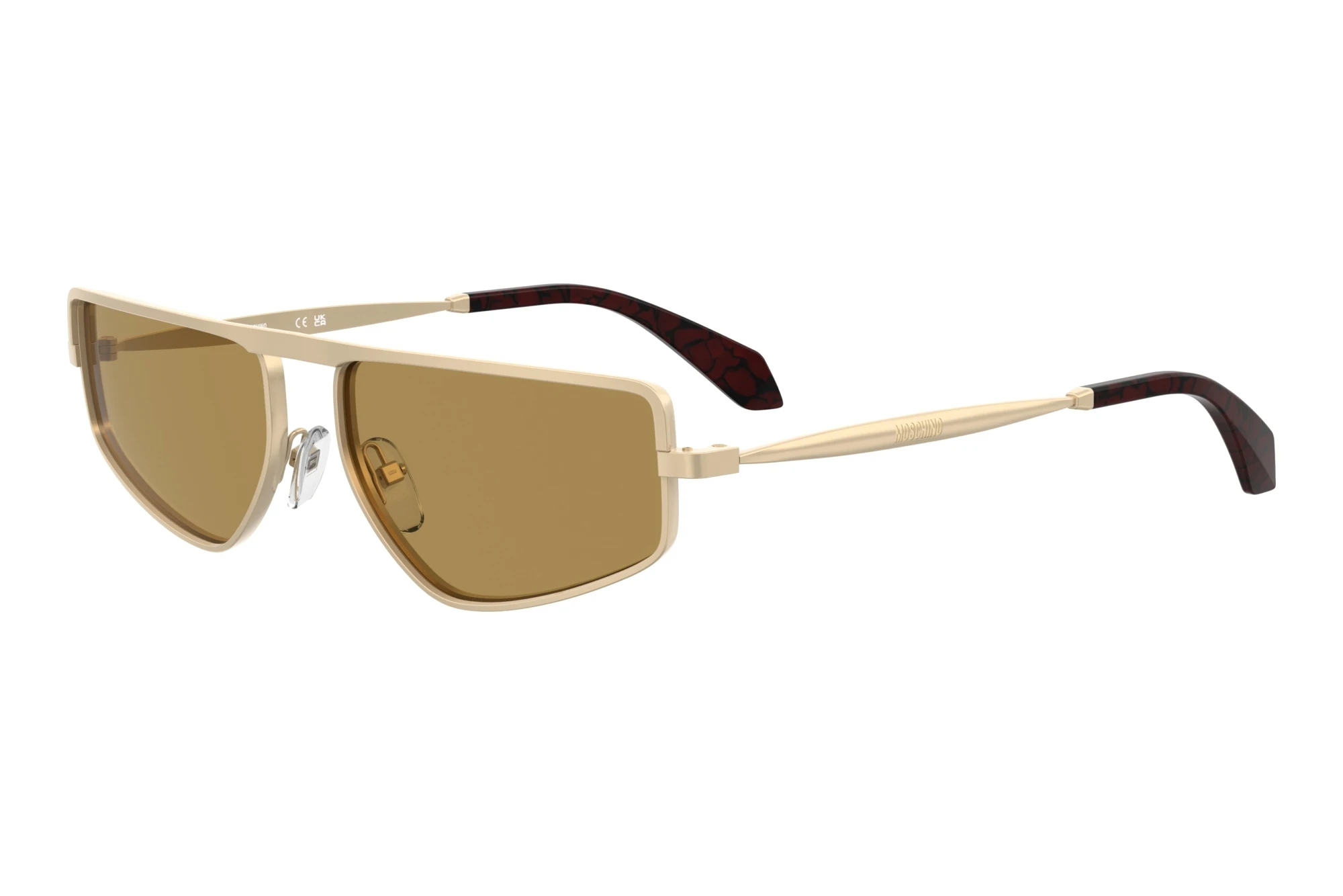 Moschino   MOS209/S AOZ/70 BROWNMATTE GOLD