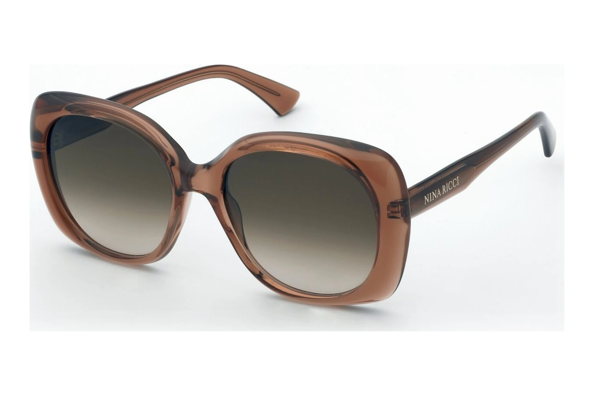 Nina Ricci   SNR457 07AY BROWN GRADIENTSHINY TRANSP.BROWN