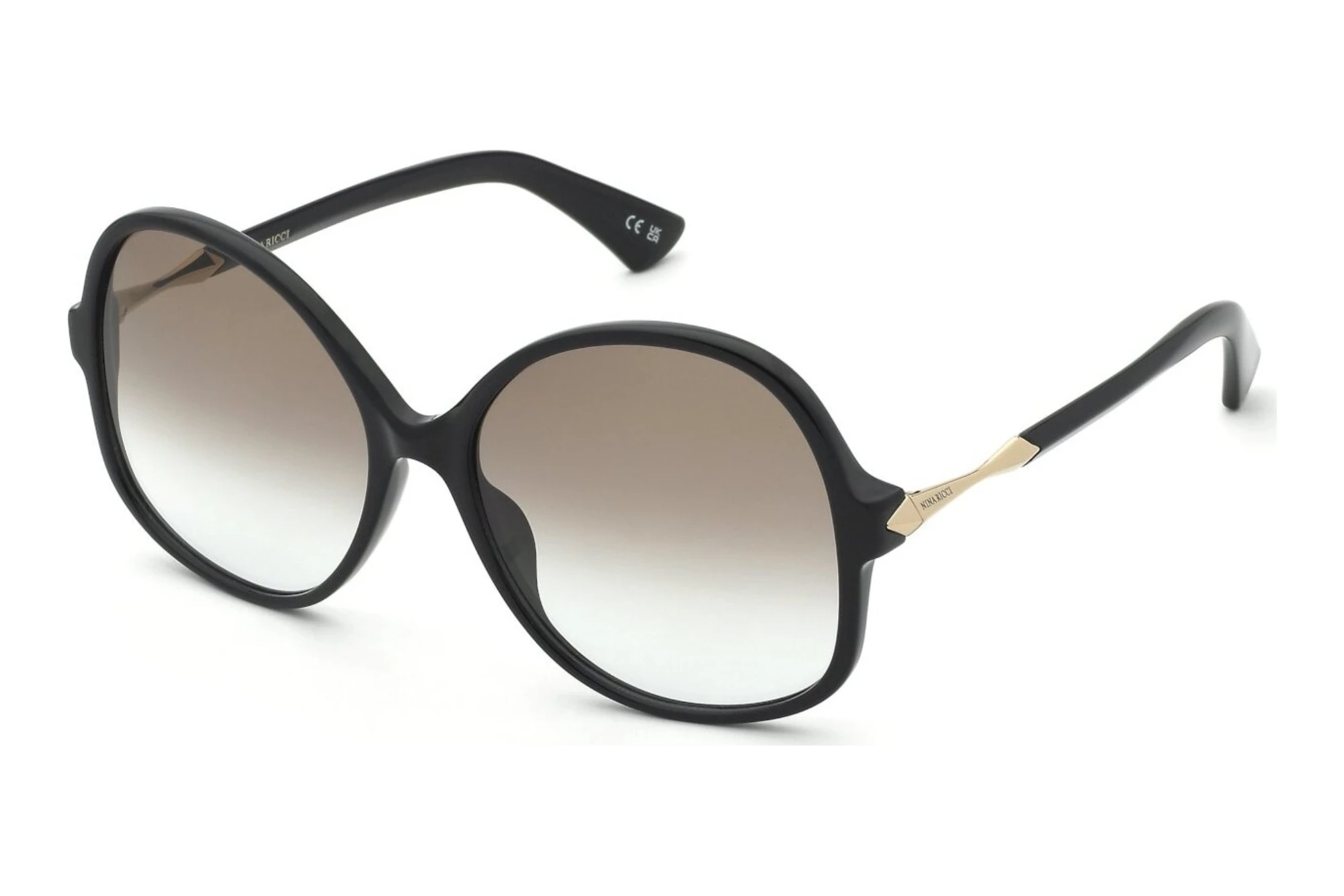 Nina Ricci   SNR480 0700 BROWN GRADIENT BLUESHINY BLACK