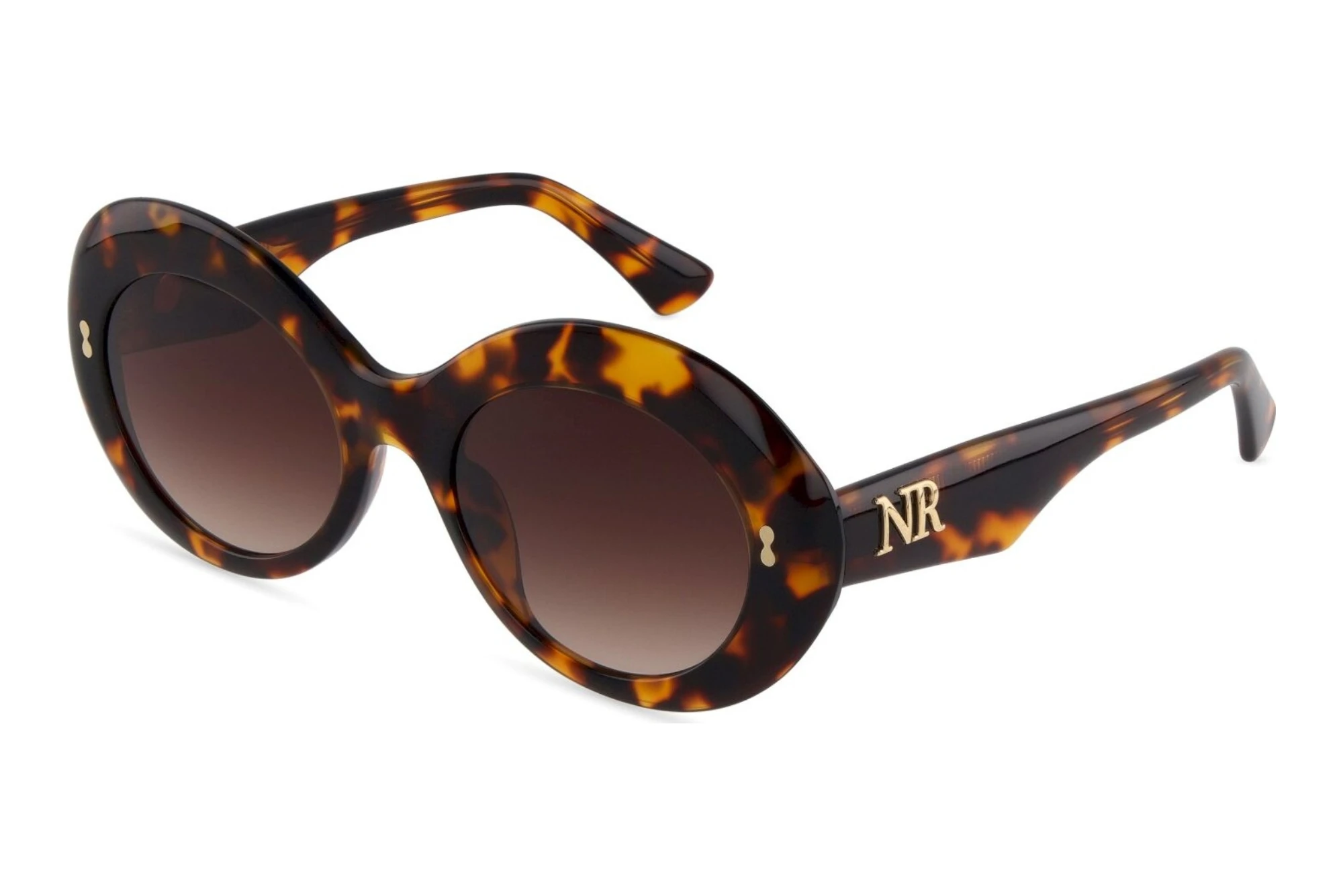 Nina Ricci   SNR490 0W15 BROWN GRADIENT BROWNSHINY HAVANA