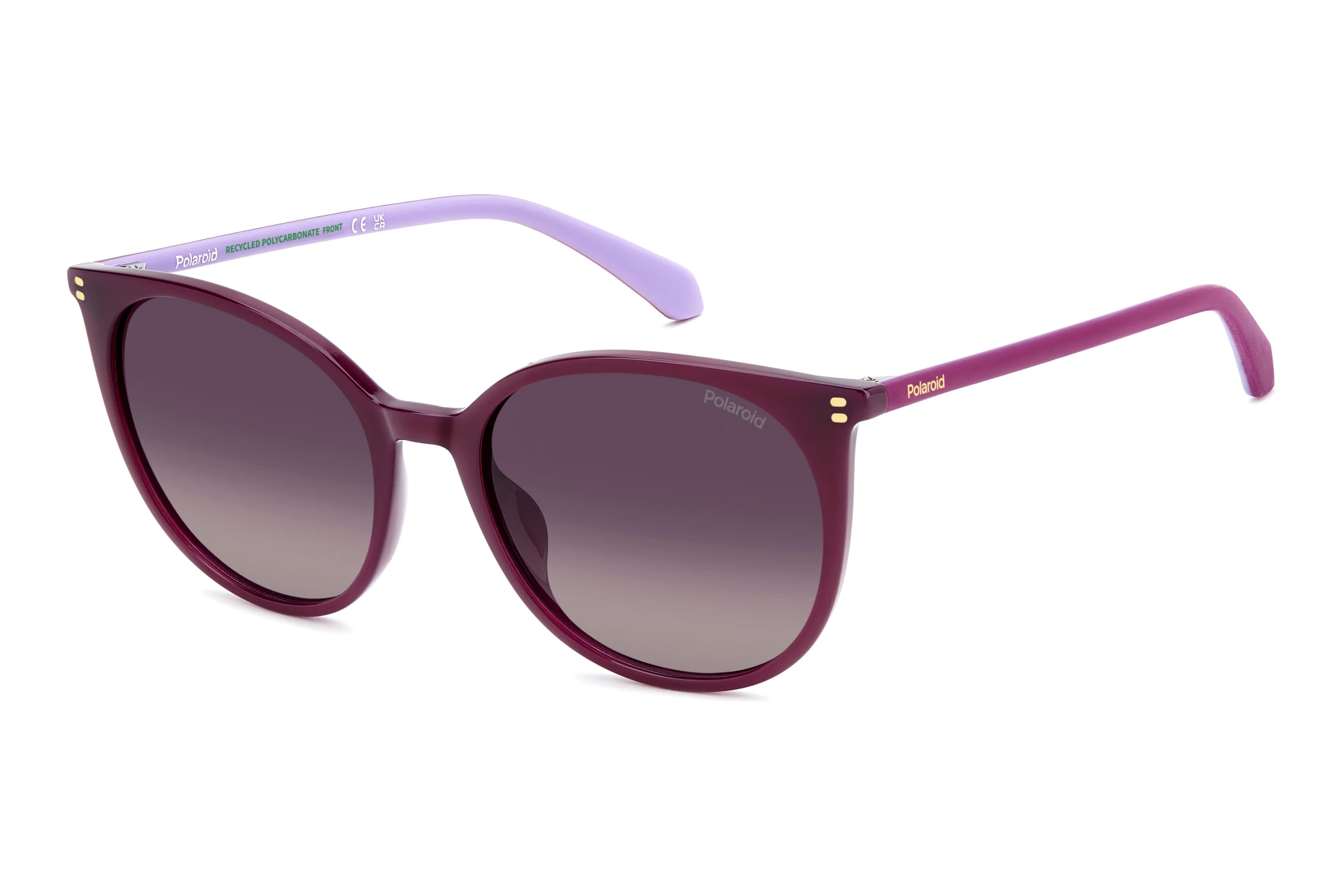 Polaroid   PLD 4208/S/X 0T7/JR BURGUNDY SHADED POLARIZEDPLUM