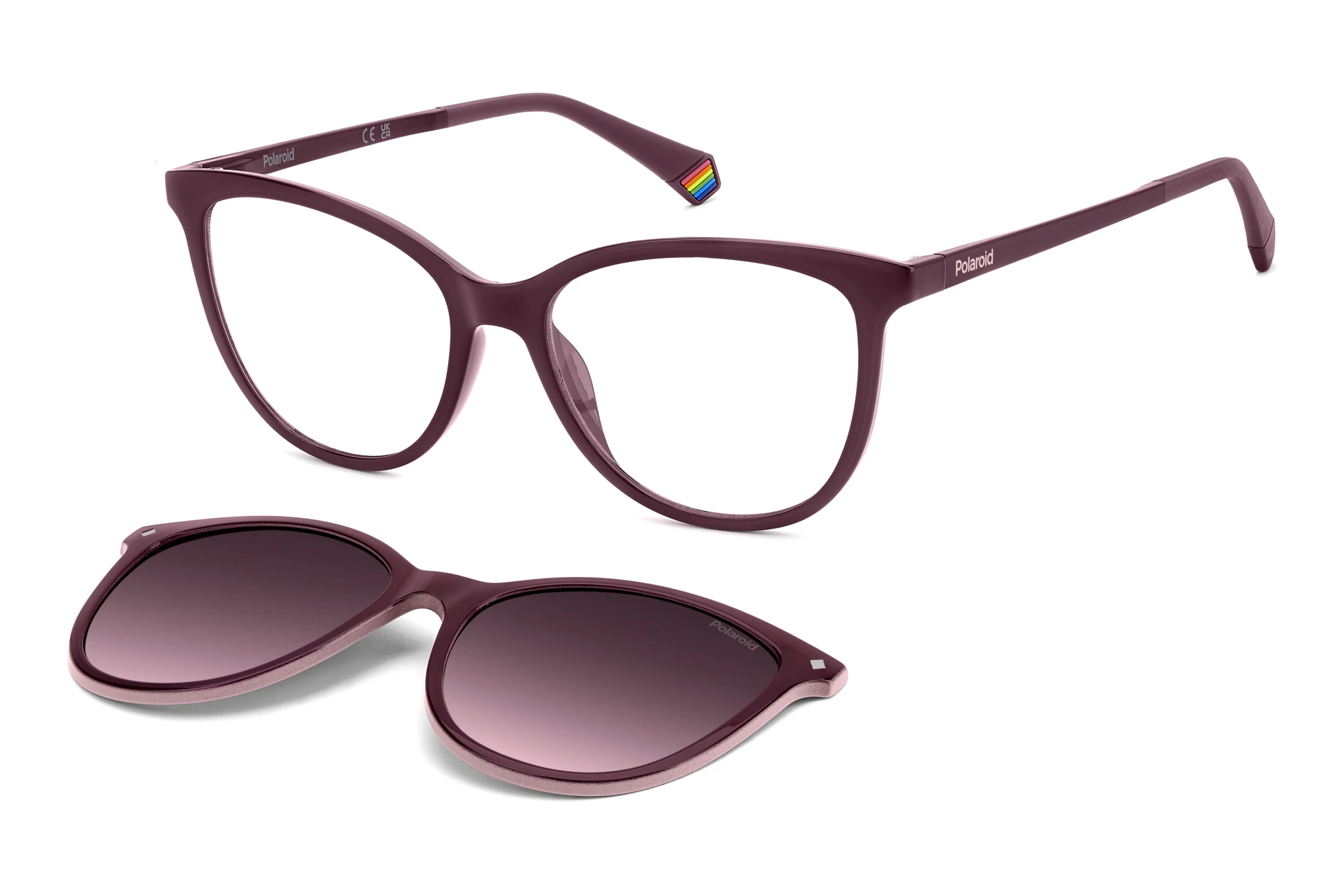 Polaroid   PLD 6138/CS 0T7/XW VIOLET SHADED POLARIZEDPLUM