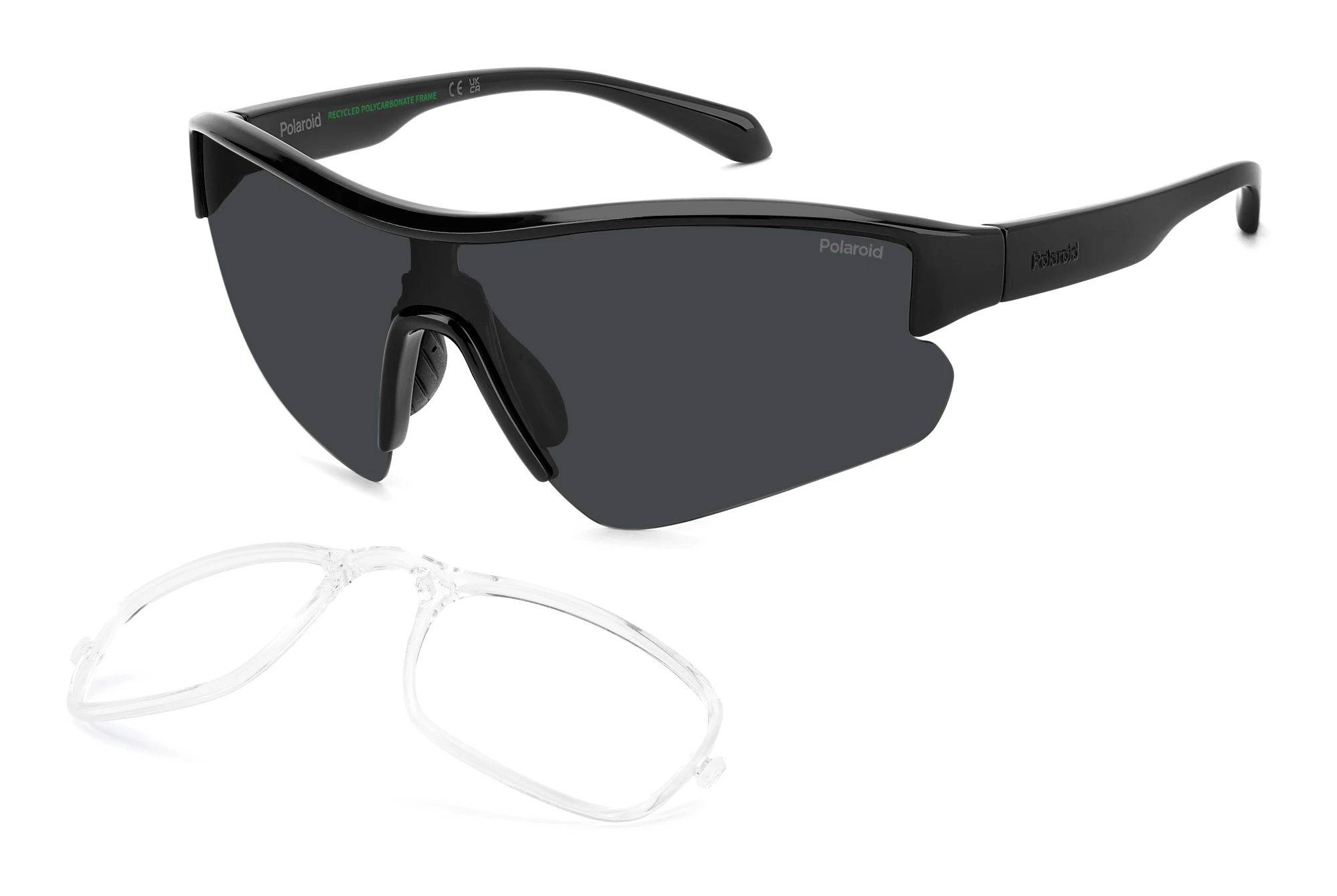 Polaroid   PLD 7061/CI/S 807/M9 GREY POLARIZEDBLACK
