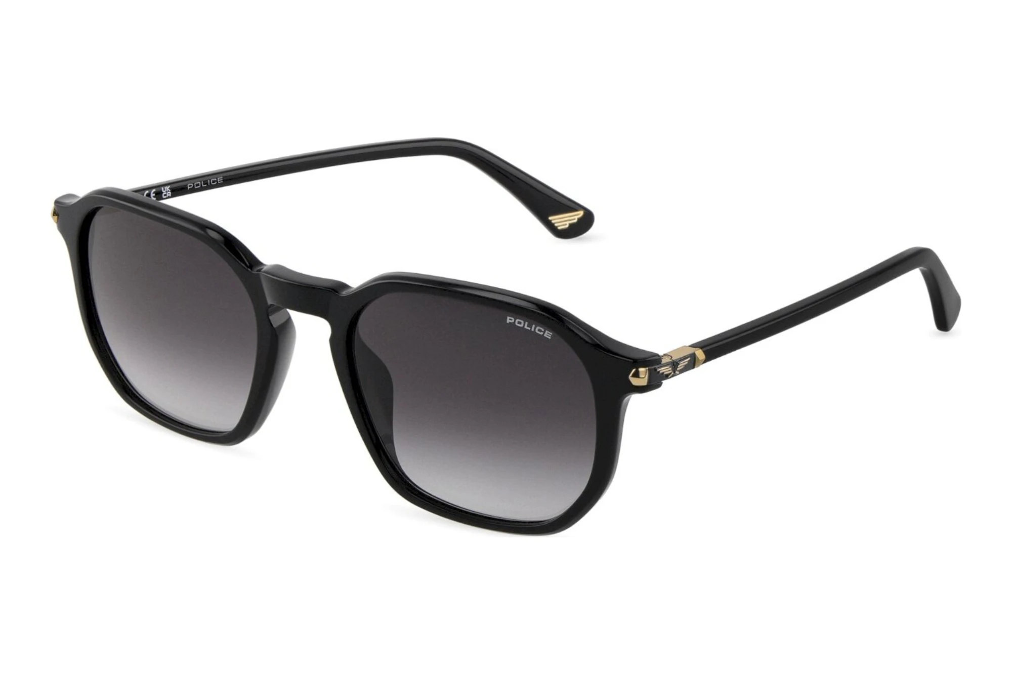 Police   SPLU69 0700 SMOKE GRADIENT SMOKESHINY BLACK