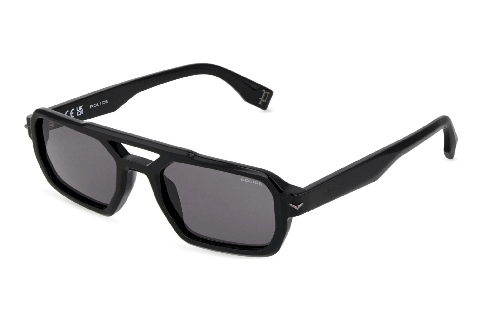 Police   SPLU71 0700 SMOKESHINY BLACK
