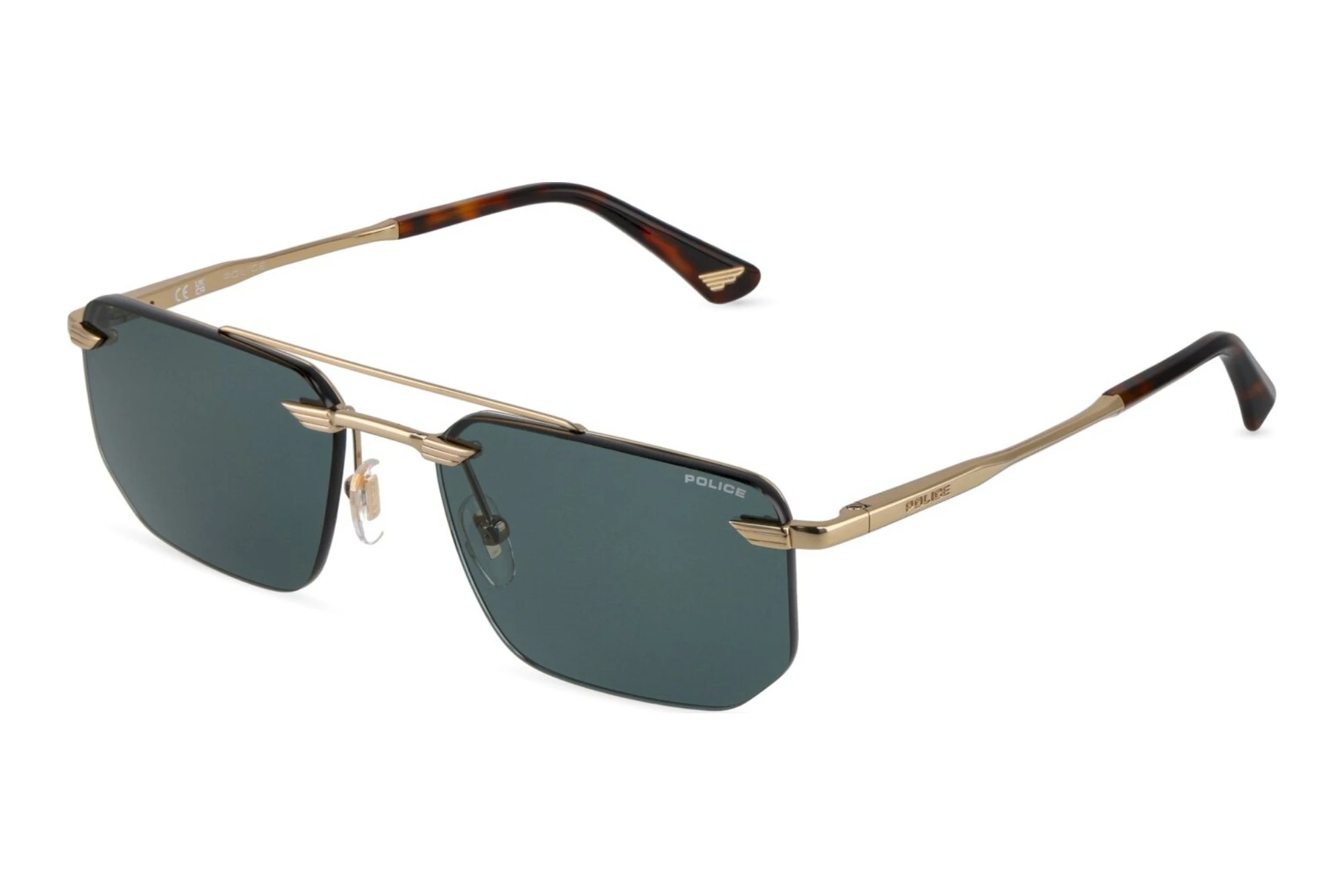 Police   SPLU76 0300 GREENSHINY ROSE GOLD