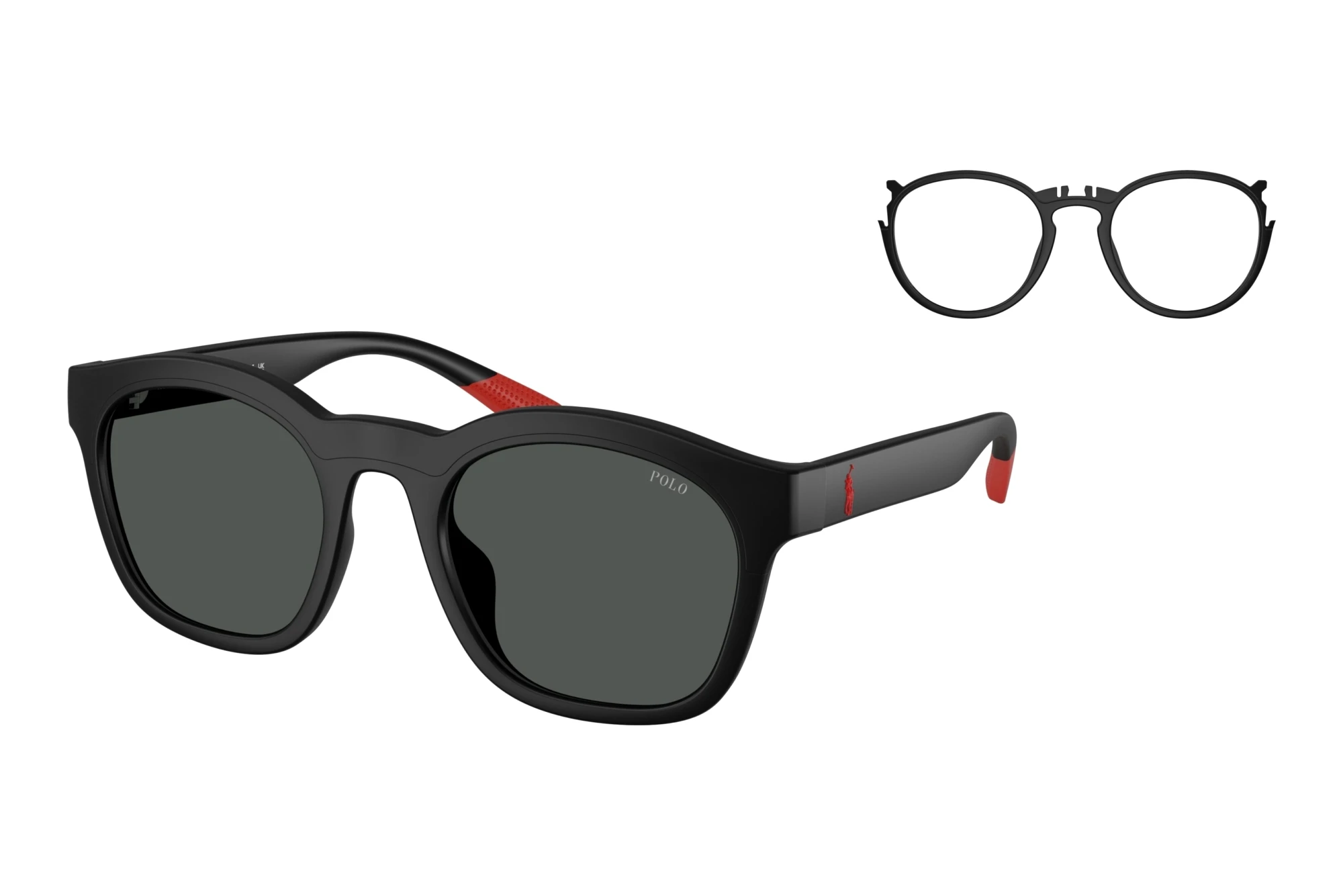 Polo   PH4243U 553487 Dark GreyMatte Black