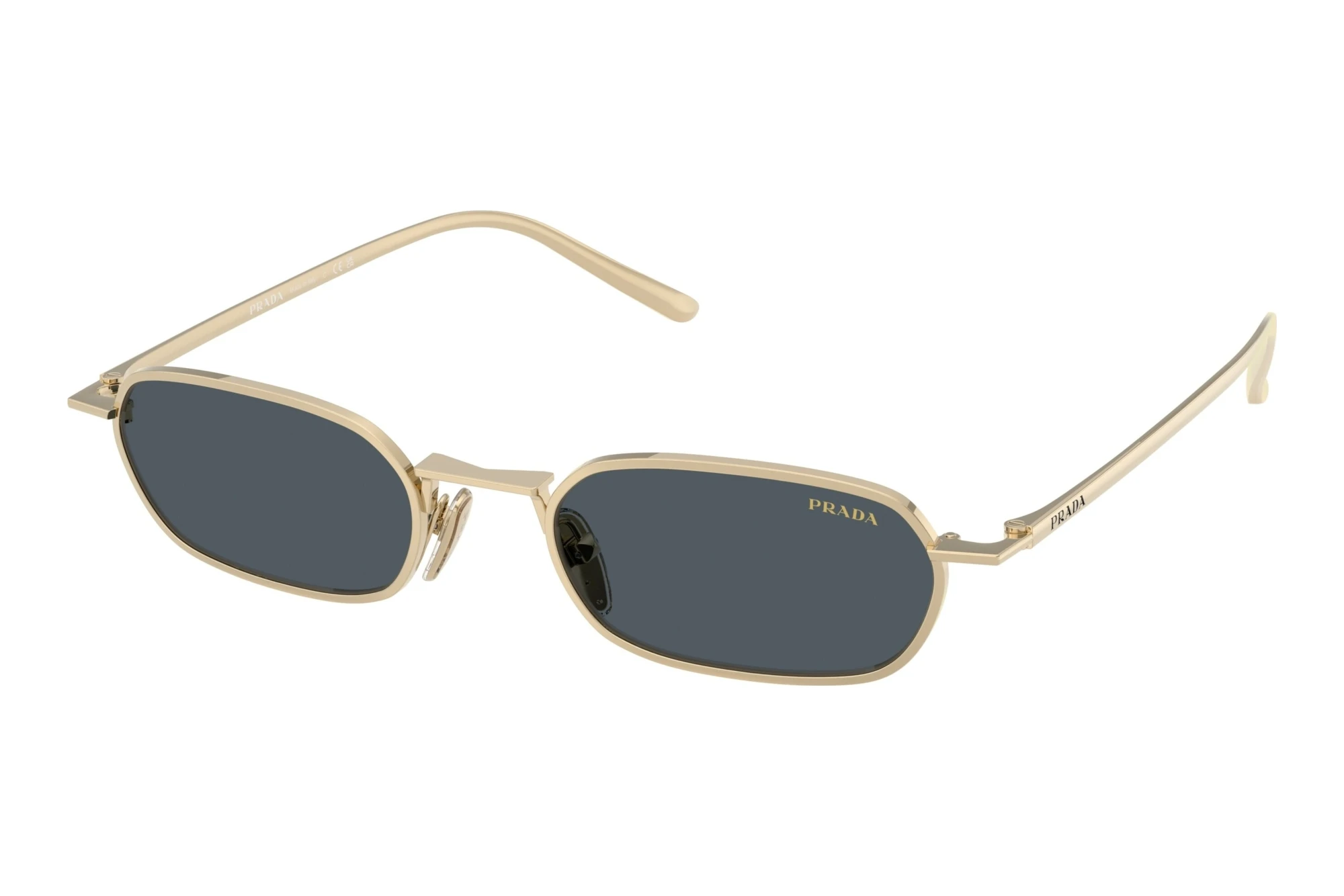 Prada   PR D58S ZVN70B Dark GreyPale Gold