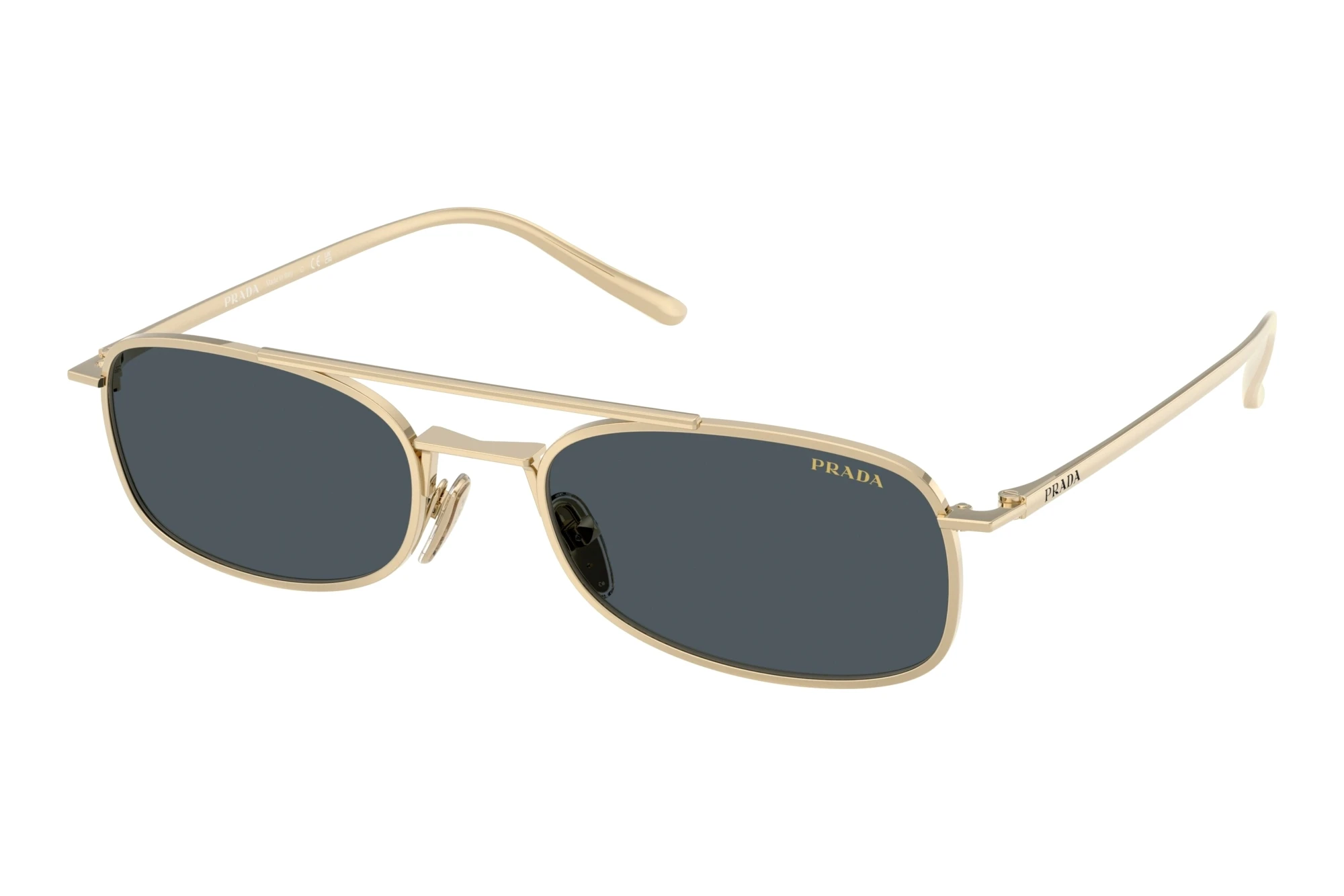Prada   PR D59S ZVN70B Dark GreyPale Gold