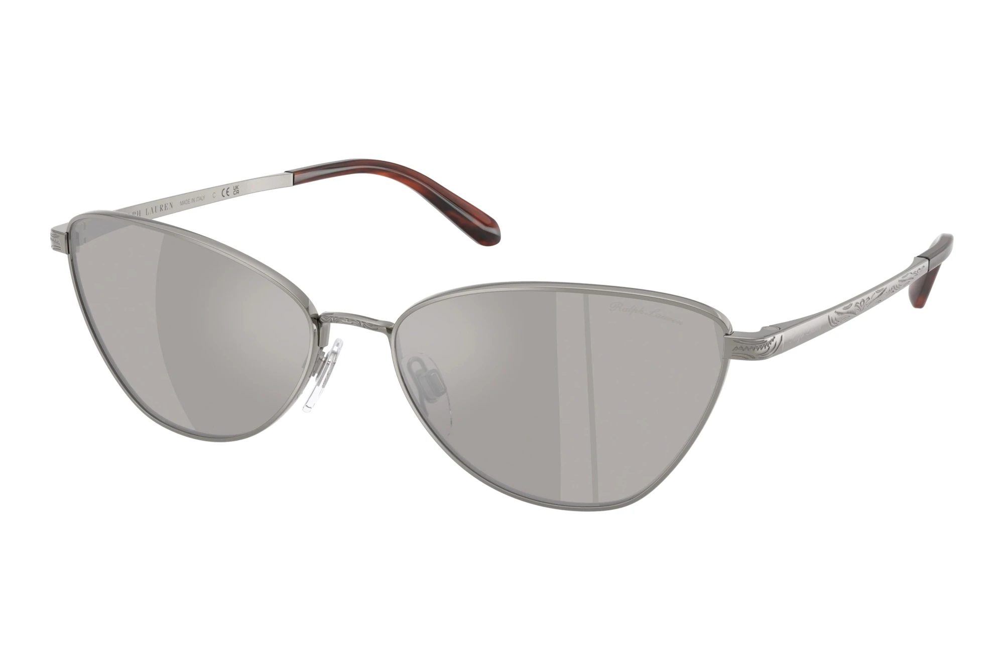 Ralph Lauren   RL7093 90026G Light Gray Mirror SilverShiny Gunmetal