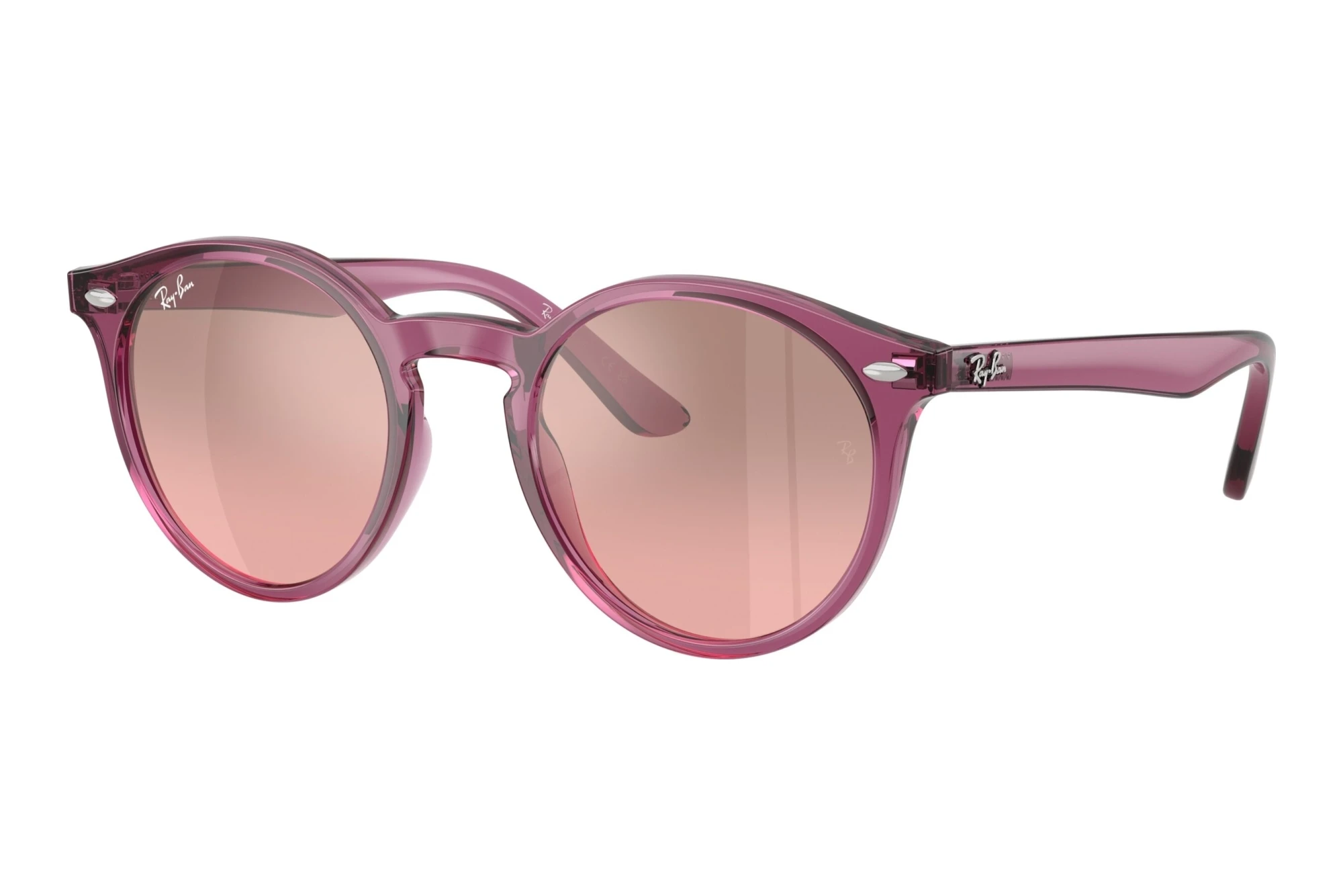 Ray-Ban Kids   RJ9064S 71867E Pink Mirror Silver GradientTransparent Violet