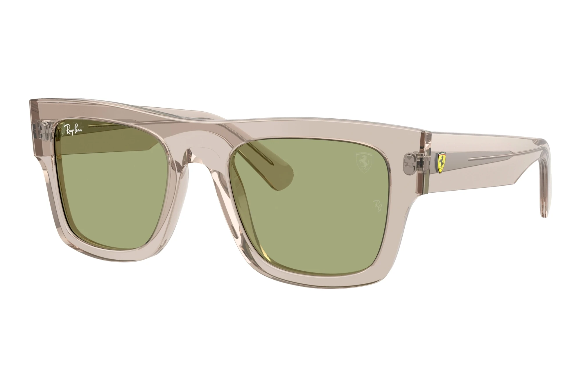 Ray-Ban   RB2217M F71282 GreenTransparent Light Brown