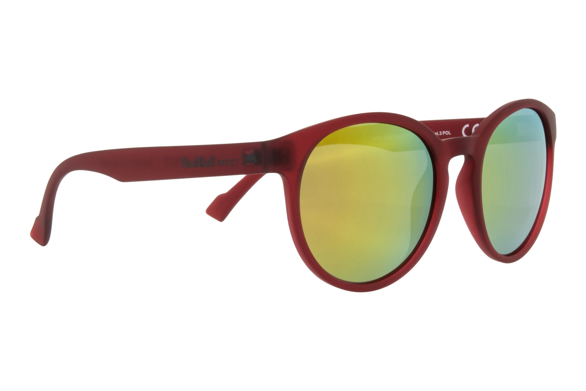 Red Bull SPECT   LACE 002P smoke with orange mirror POLx-tal red