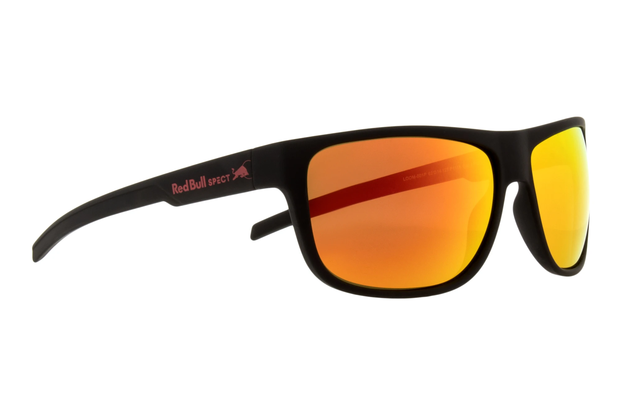 Red Bull SPECT   LOOM 001P brown with red mirror POLblack