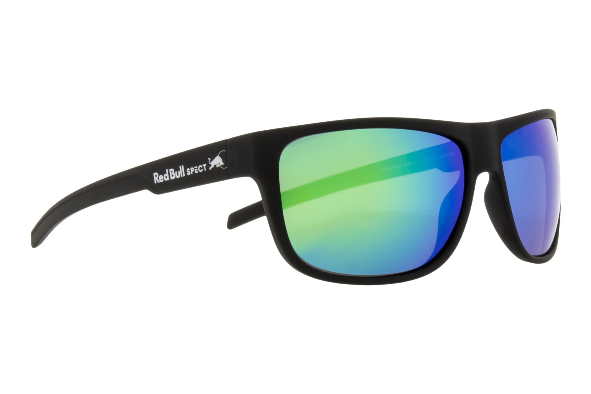 Red Bull SPECT   LOOM 005P smoke with green mirror POLblack