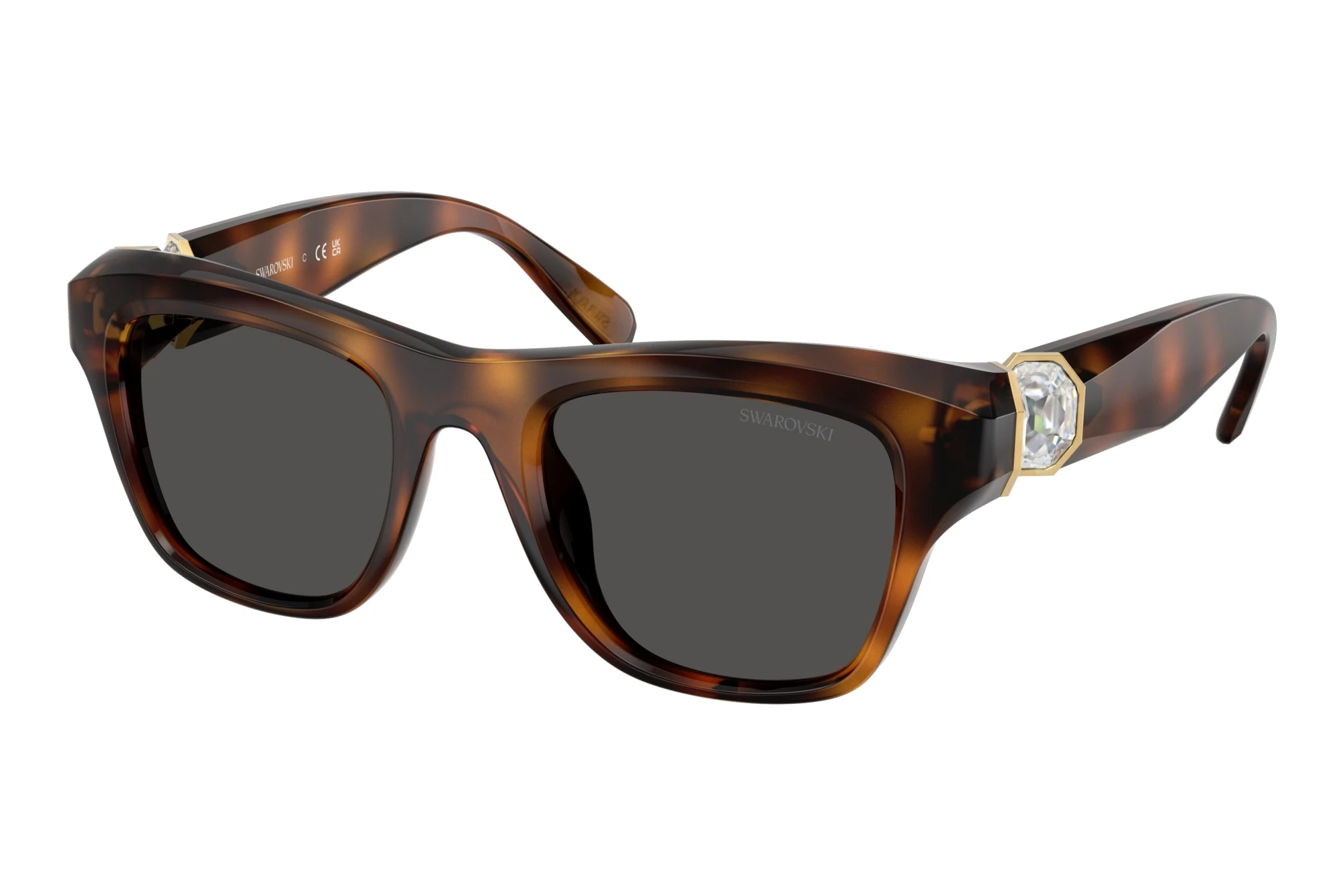 Swarovski   SK6056U 100287 Dark GreyHavana