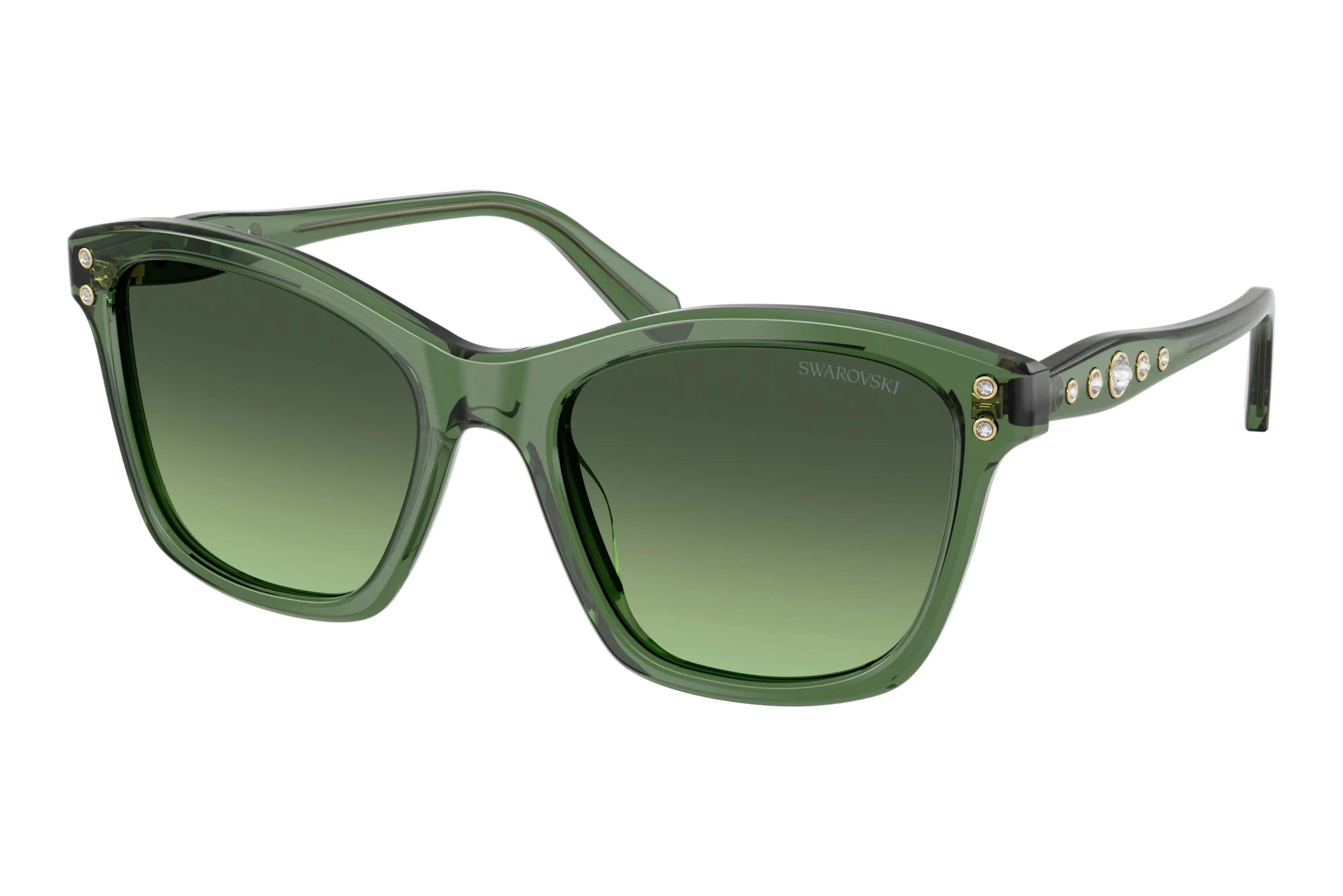 Swarovski   SK6063 10852A Gradient GreenTransparent Green