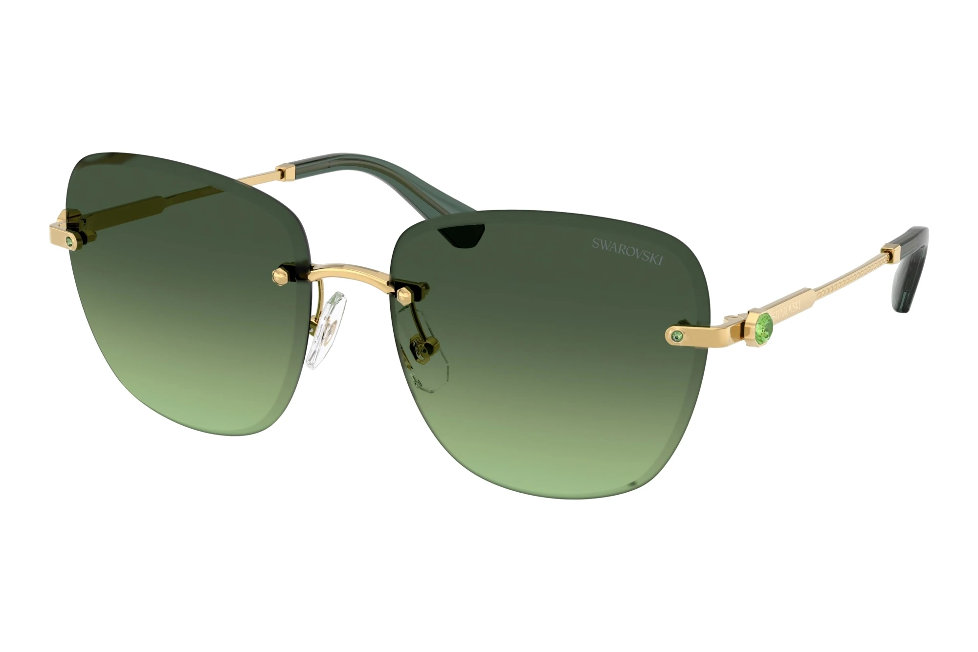Swarovski   SK7043 40172A Gradient GreenGold